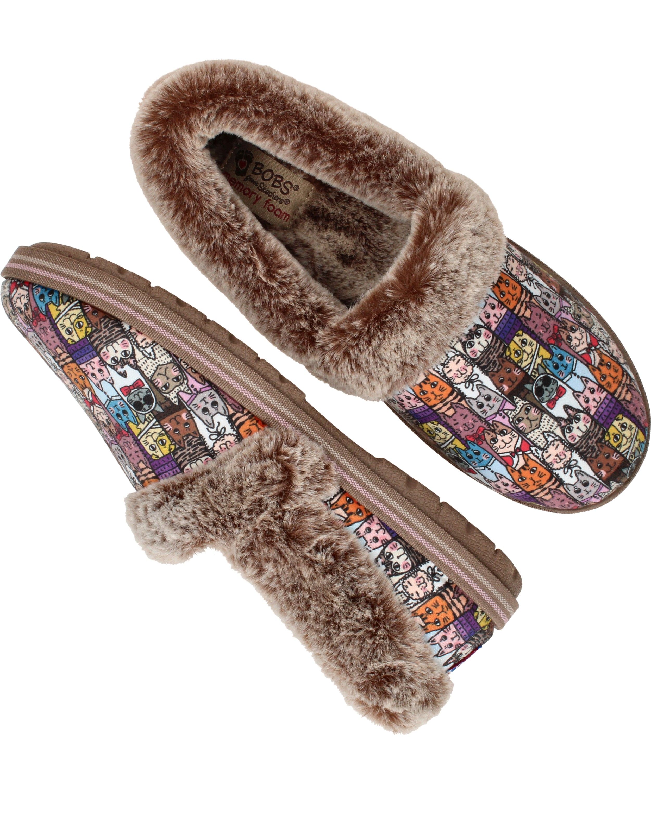 Durlinger Skechers Bobs Too Cozy Chic Cat