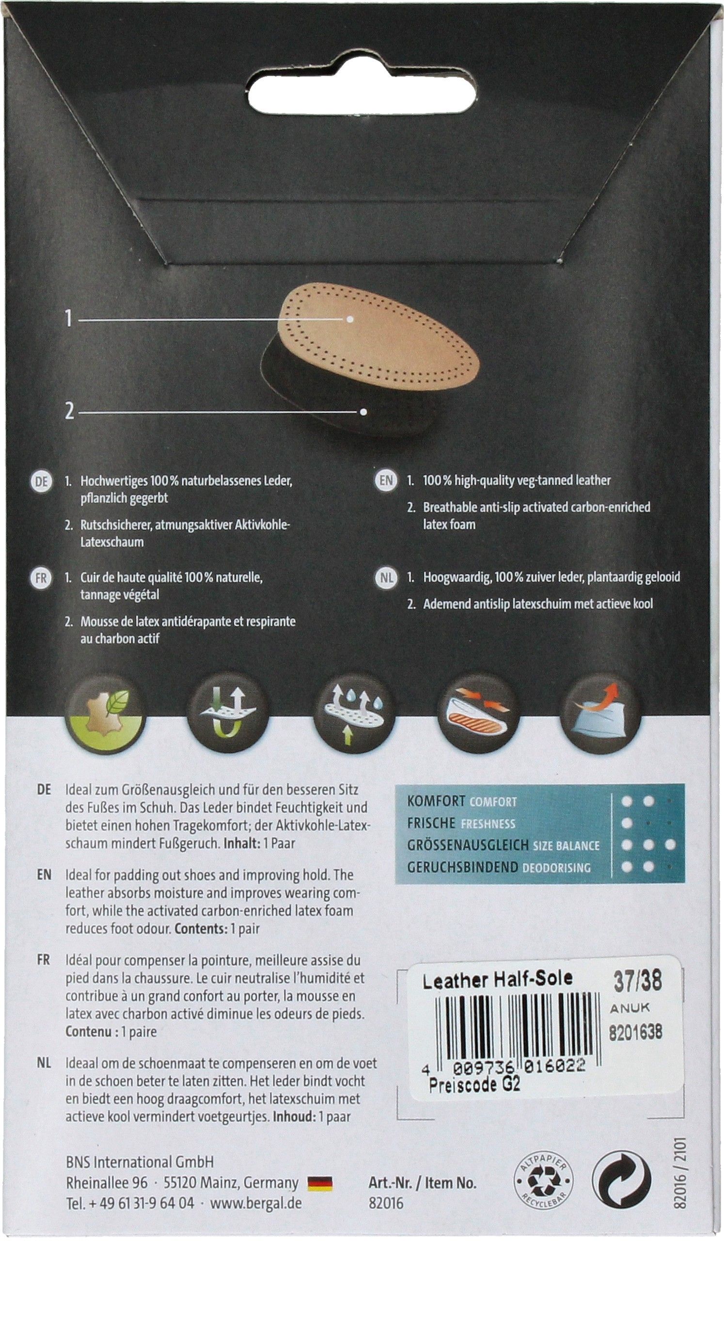 Durlinger Bergal Leather Half-Sole