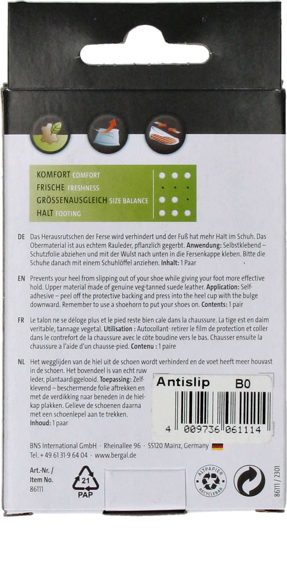 Durlinger Bergal Anti Slip
