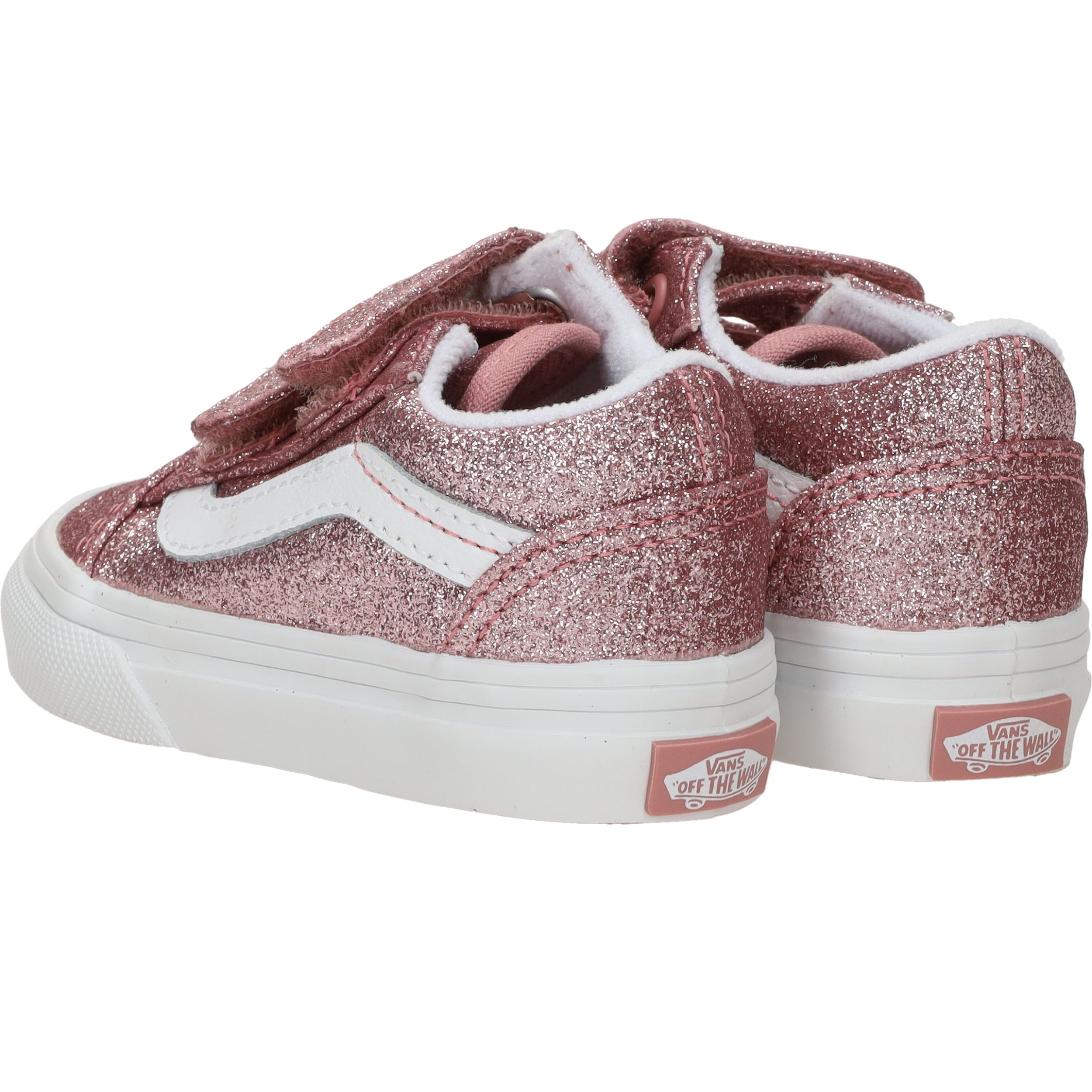 Durlinger Vans Old Skool V Glitter Rose Gold