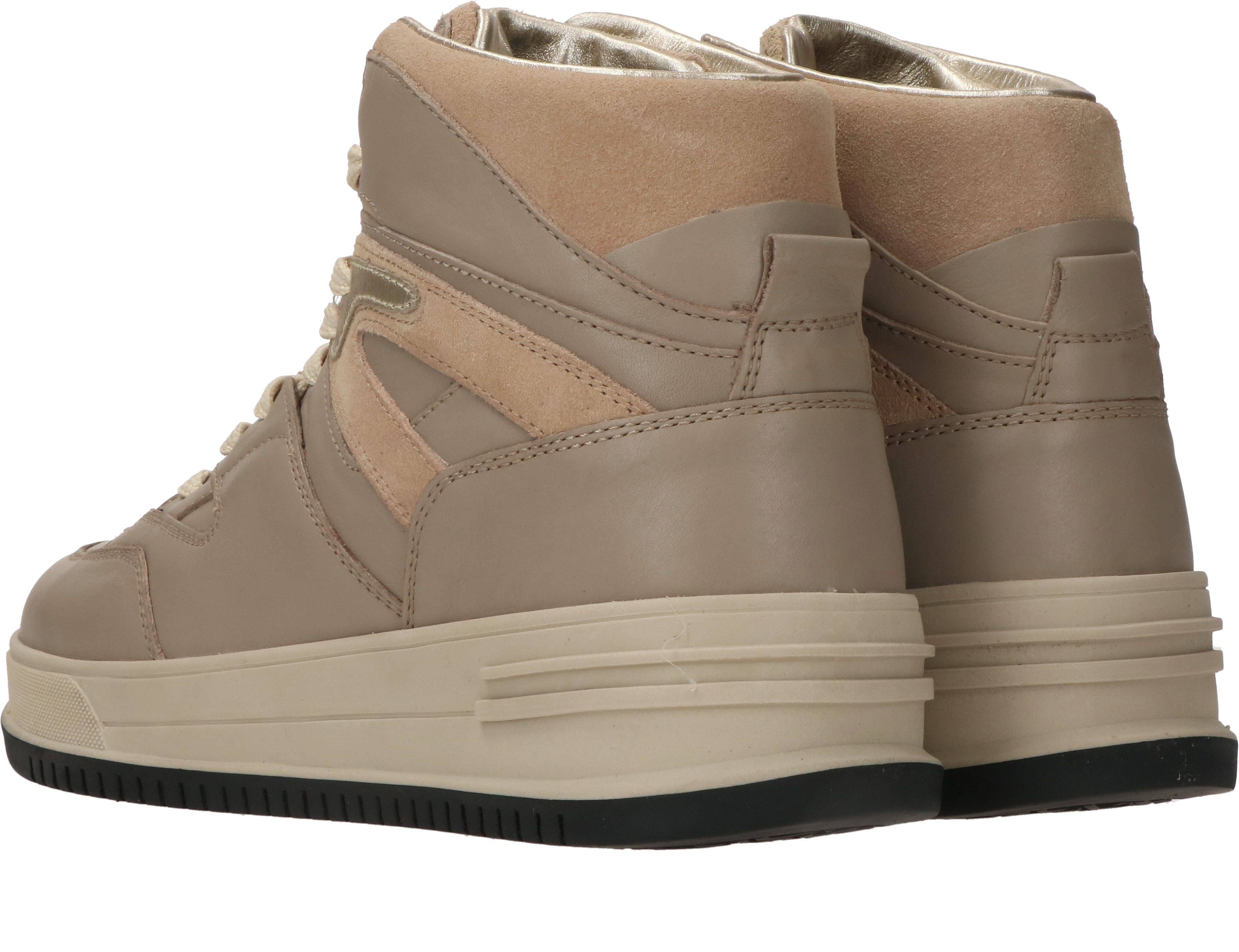 DSTRCT Boots Dames Taupe