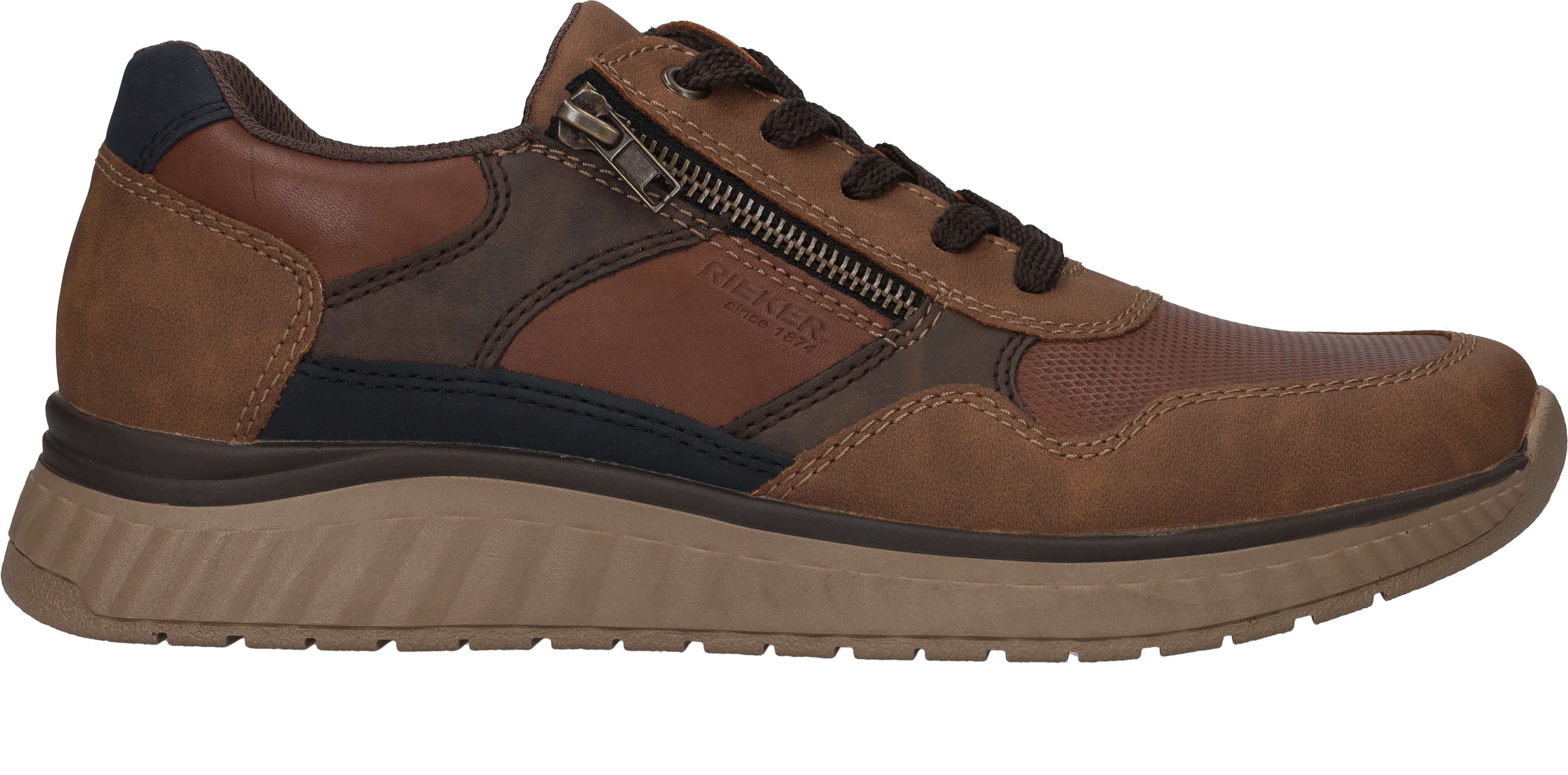 Rieker Sneakers Heren Cognac