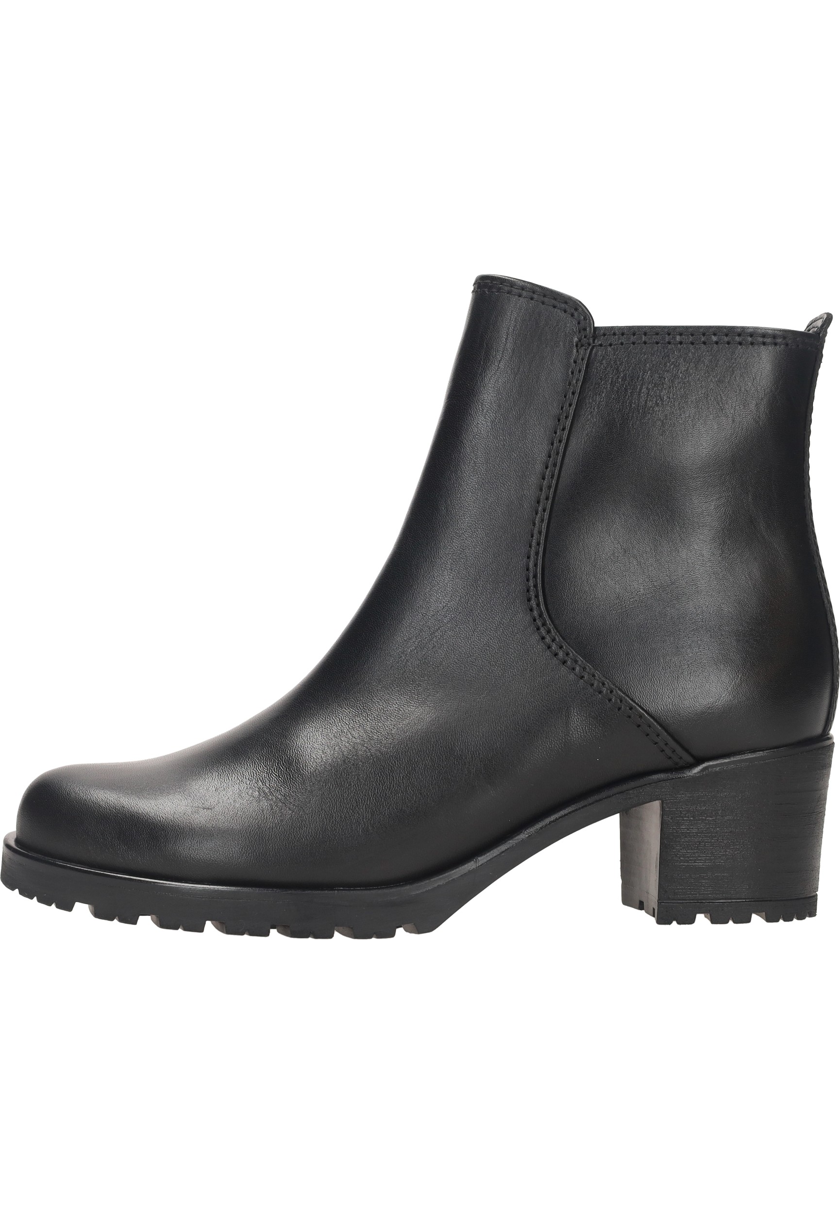 Gabor 800.1 Enkellaarsjes - Enkelboots met rits - Dames - Zwart - Maat 38,5