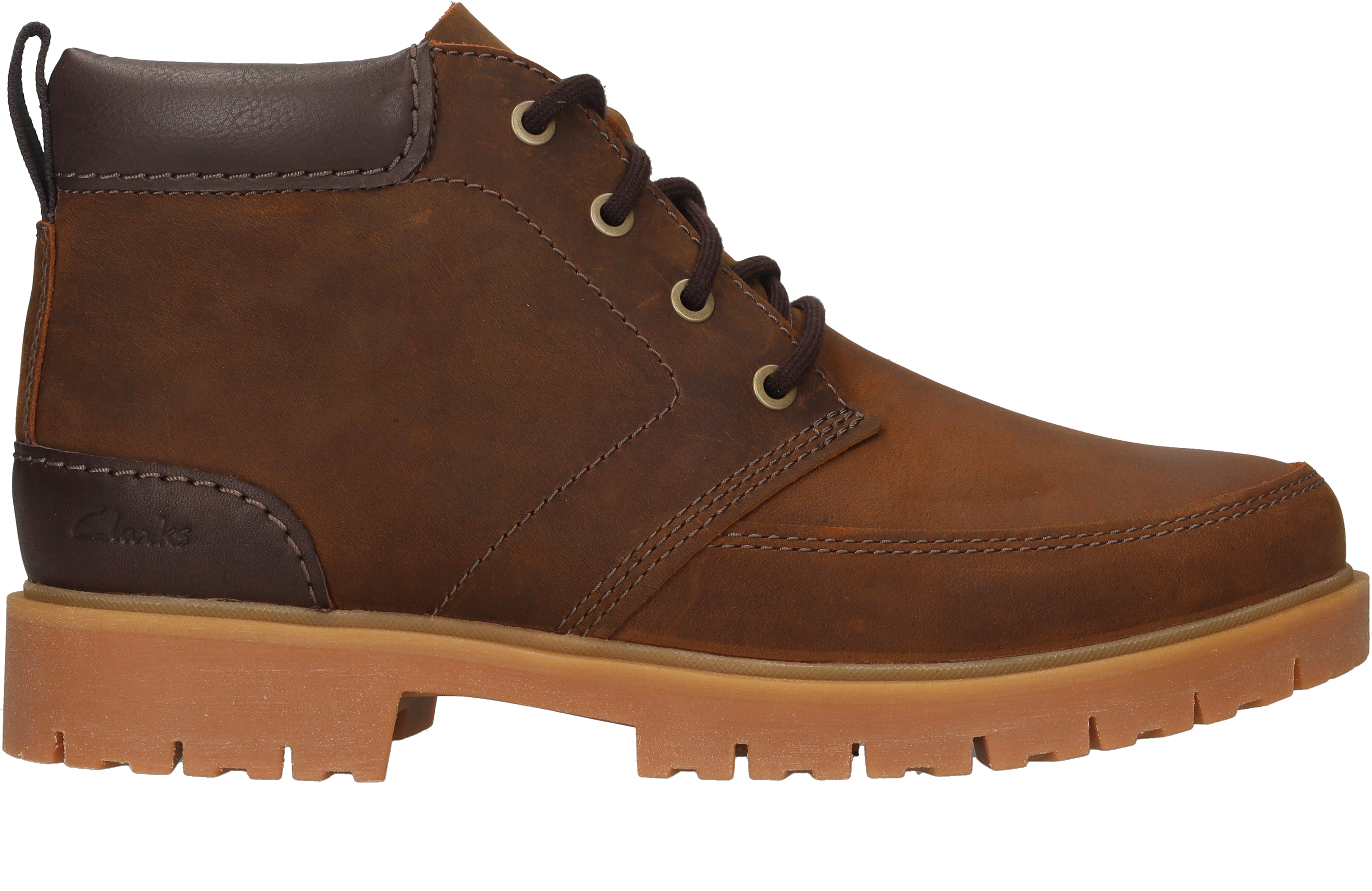 Clarks Rossdale Mid Boots Heren Cognac