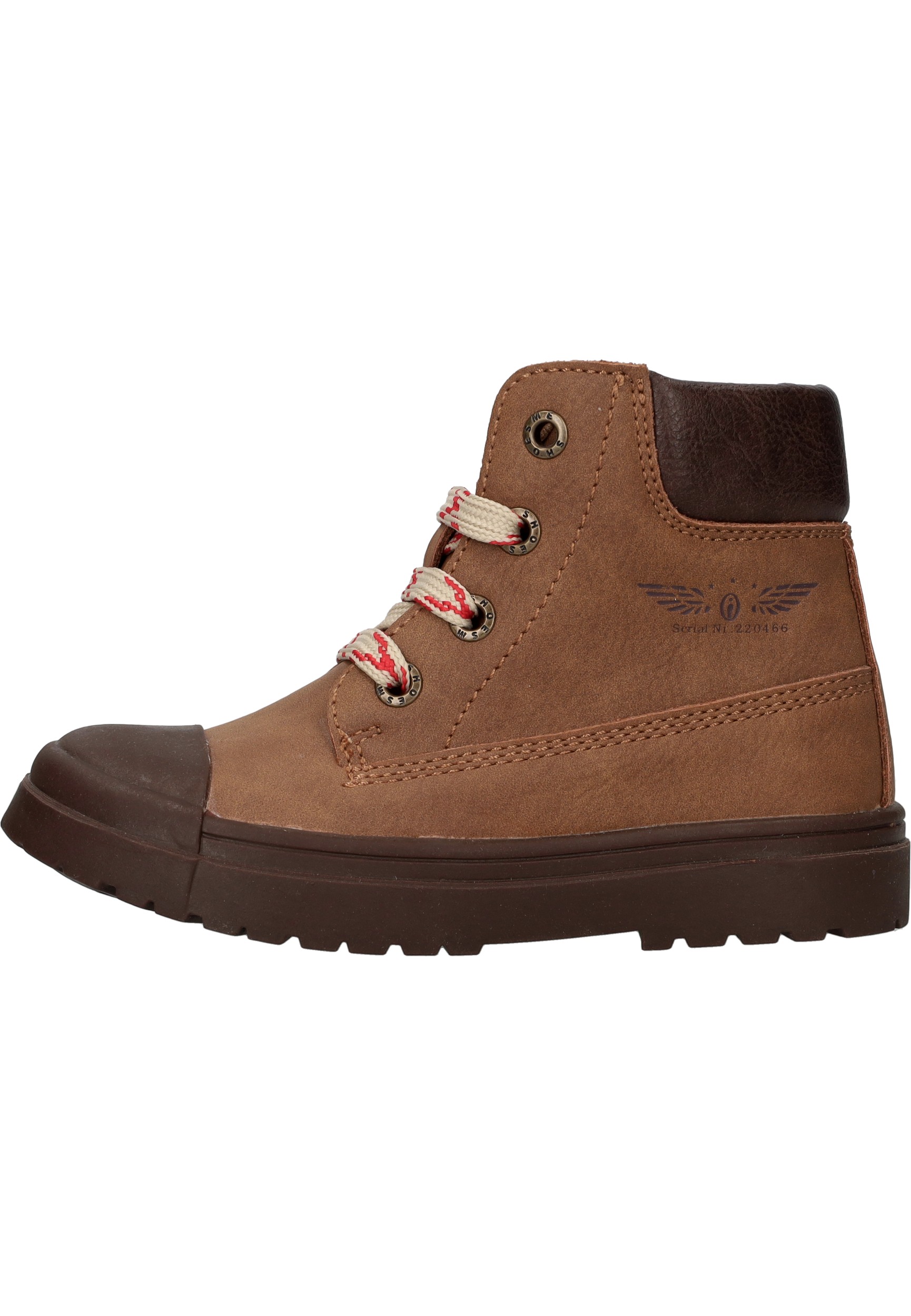 Shoesme Veterboot Jongens Cognac