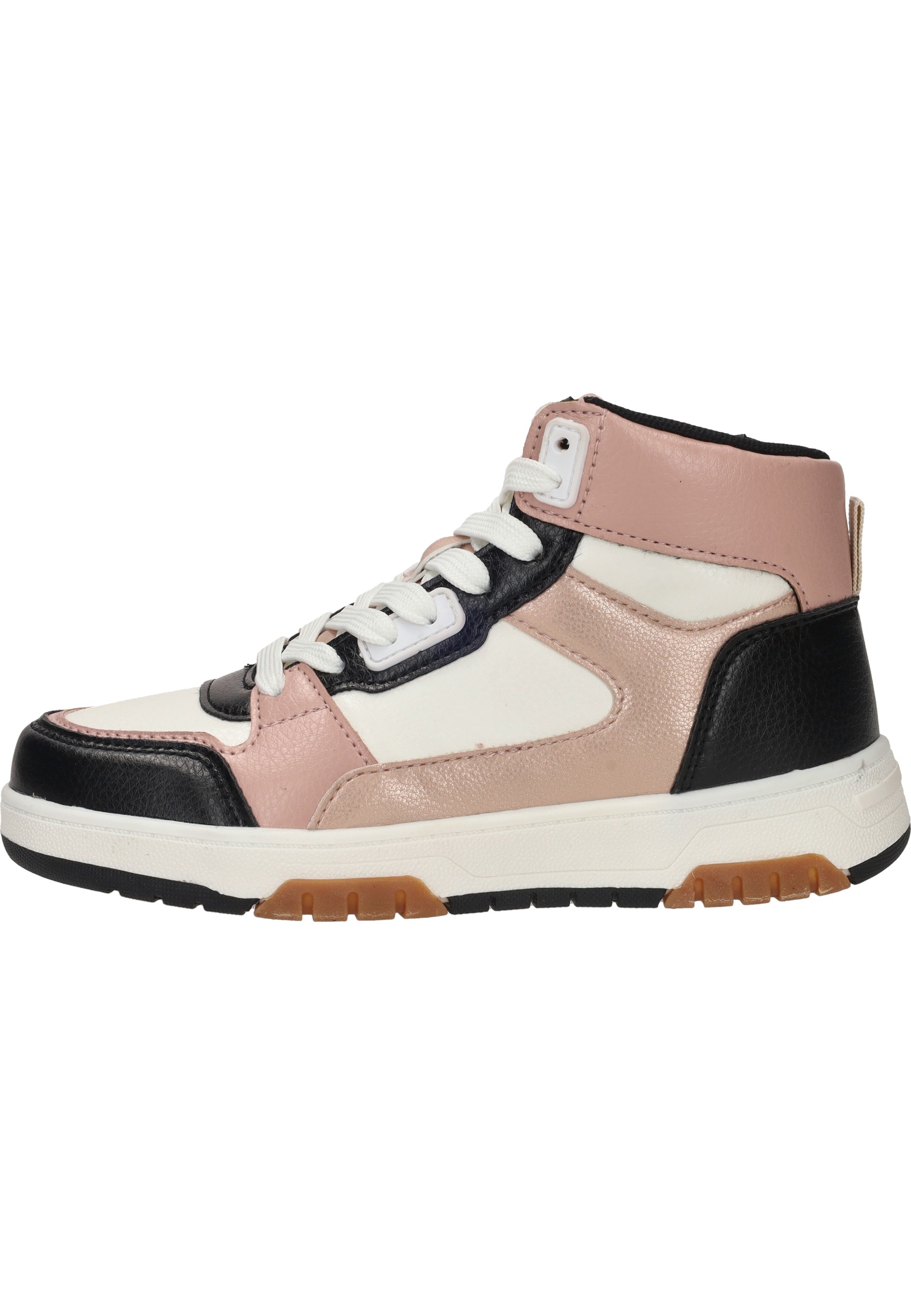 Bullboxer Sneakers Catana Cup Mid ACB500F6S_BKWH Roze-39 maat 39
