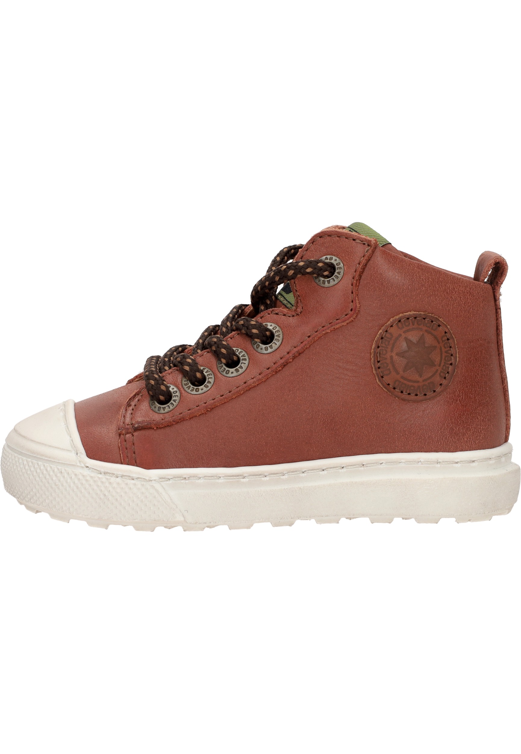 Develab Veterboot Jongens Bruin/Cognac