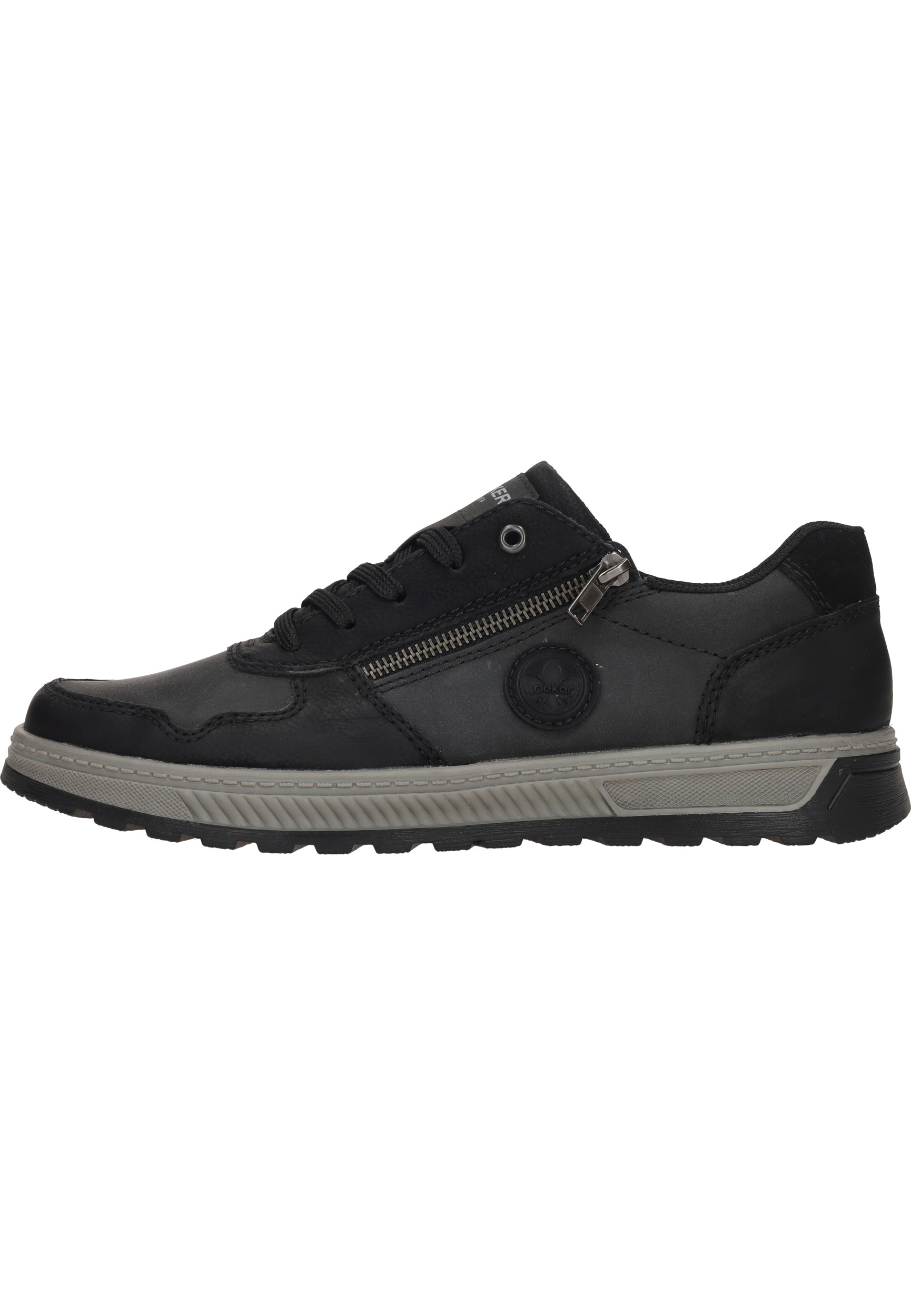 Rieker Sneakers zwart Textiel - Maat 44