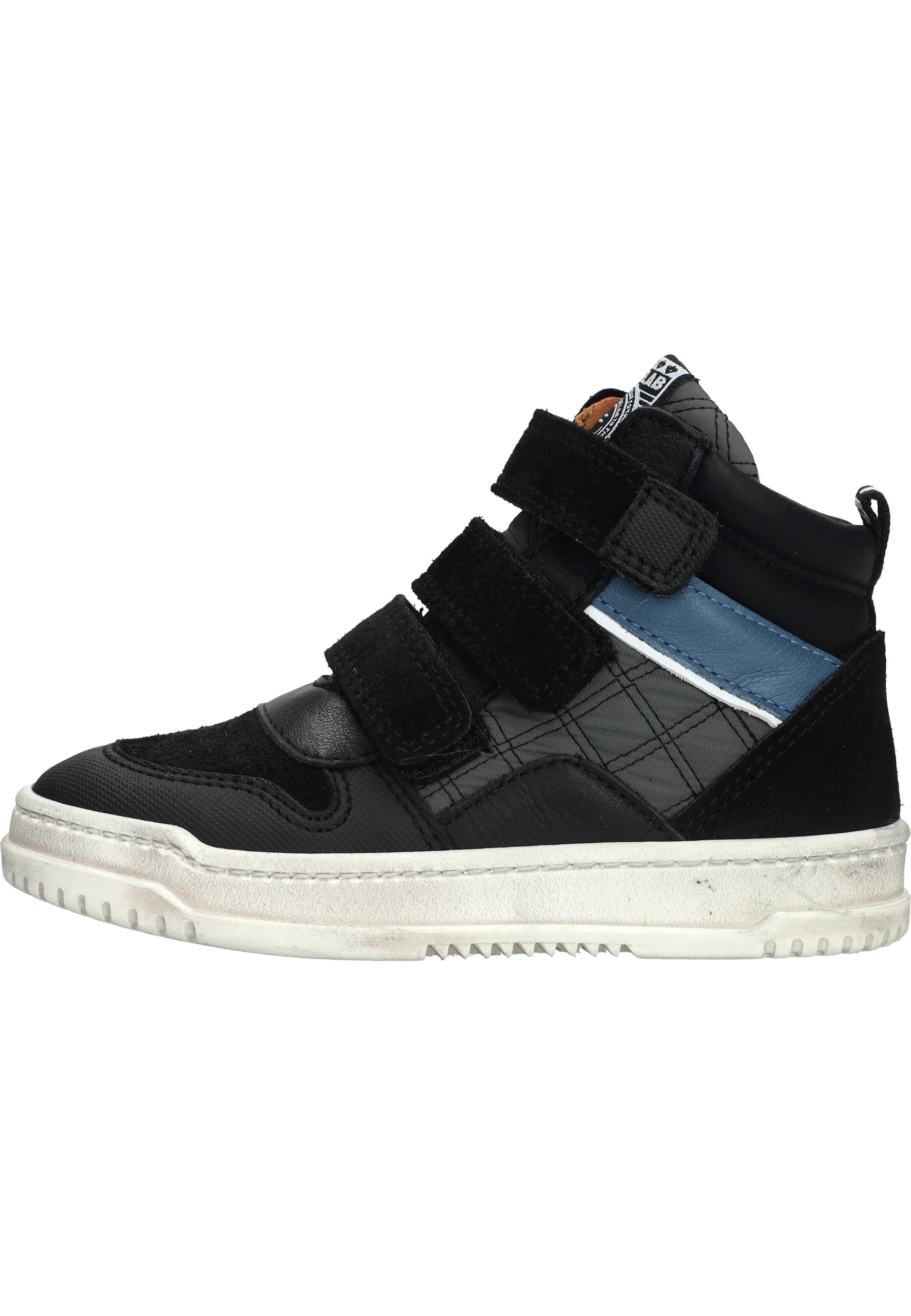 Develab Mid Cut Velcro Sneakers blauw - Maat 32