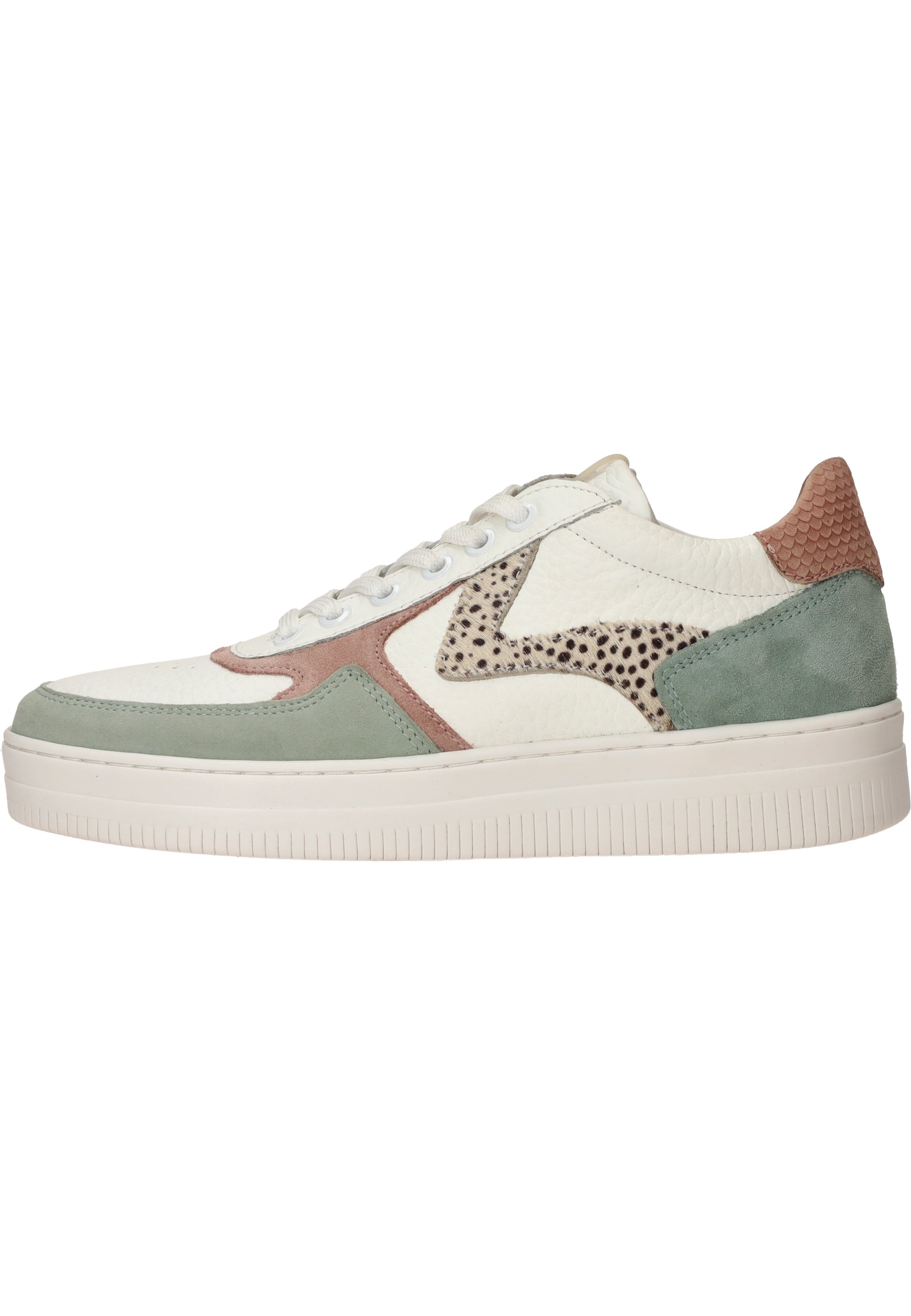 Maruti - Momo Sneakers Groen - Green - White - Pixel Offwhite - 38