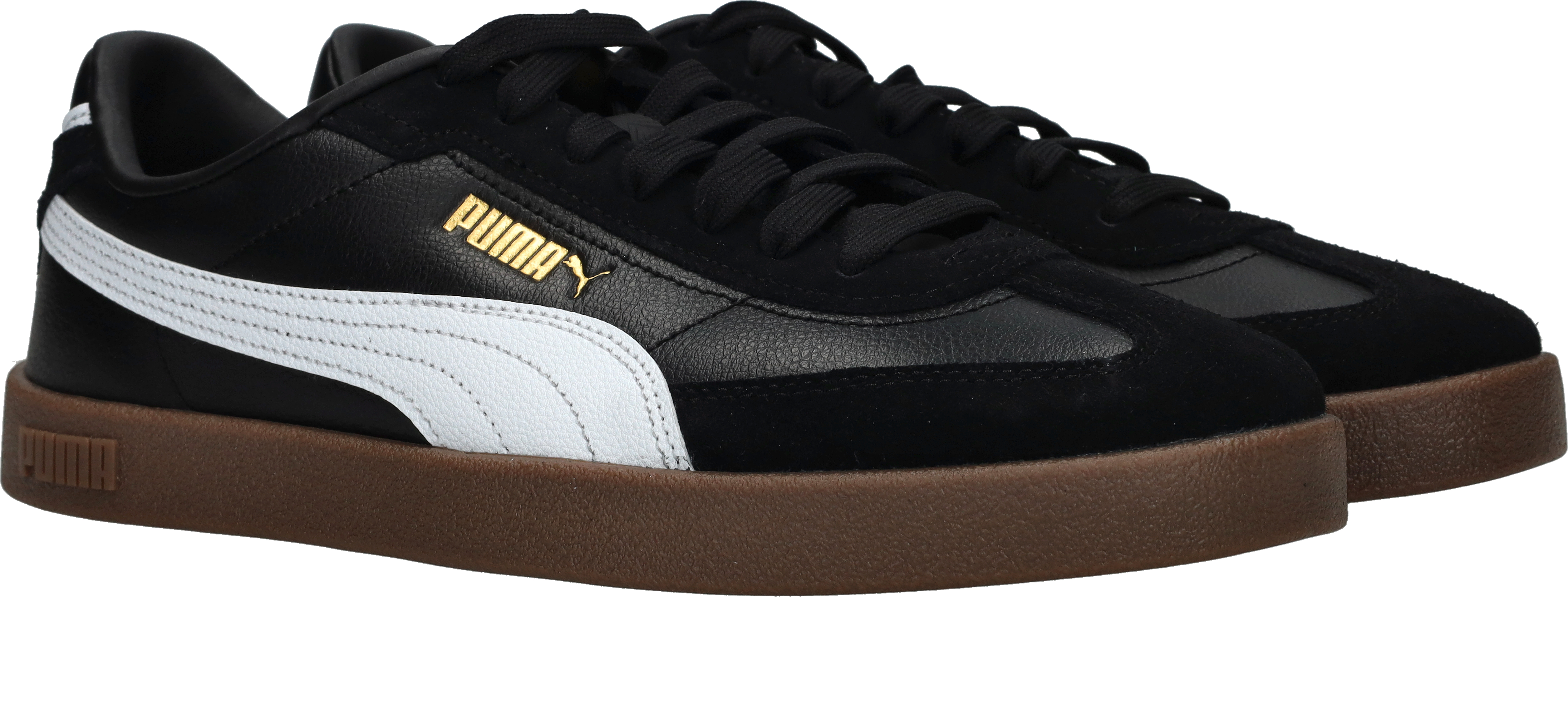 Puma Club II Era Sneakers Heren Zwart