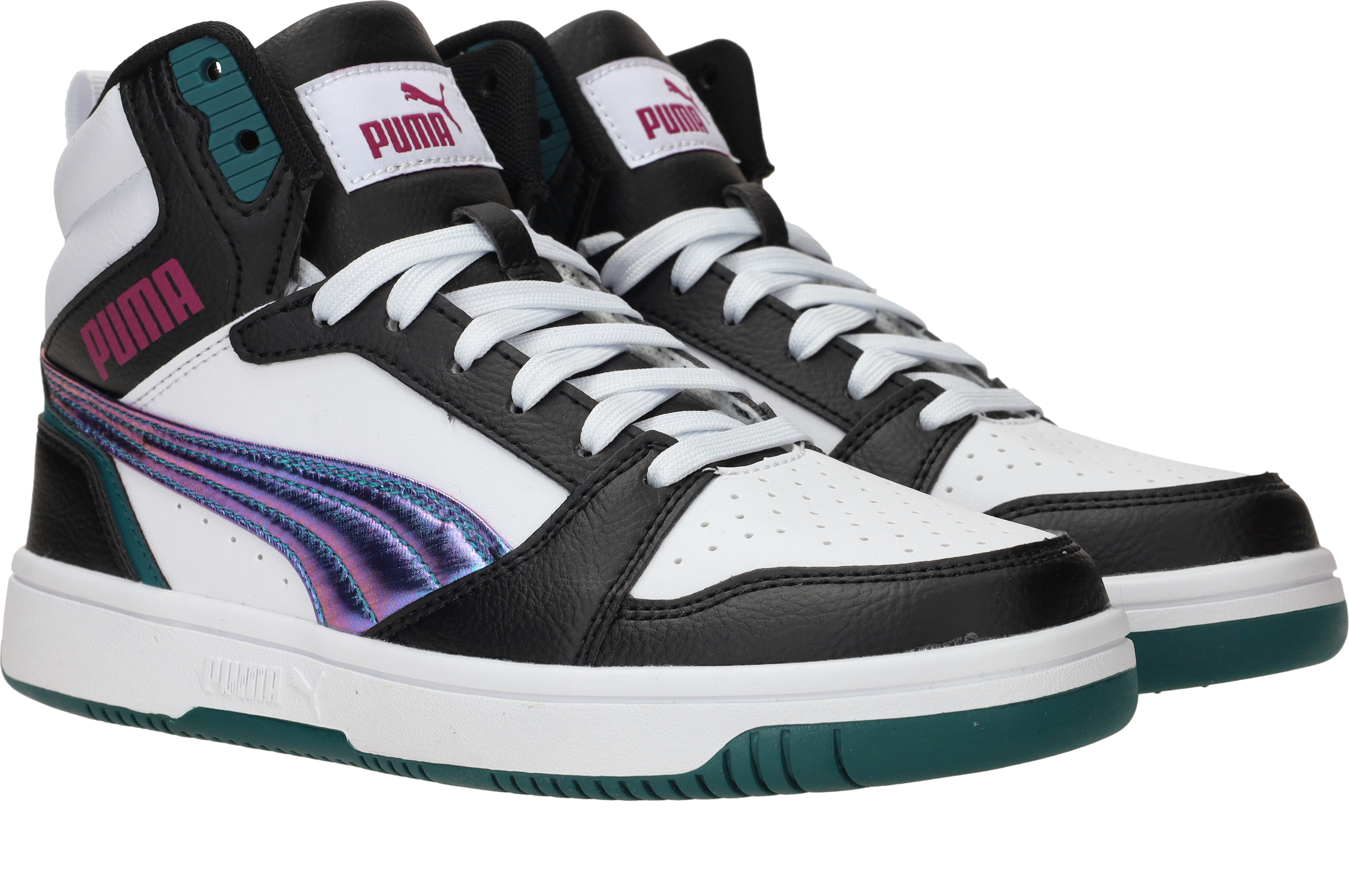 Puma Rebound V6 Mid Bouncy Sky JR, Wit (2)