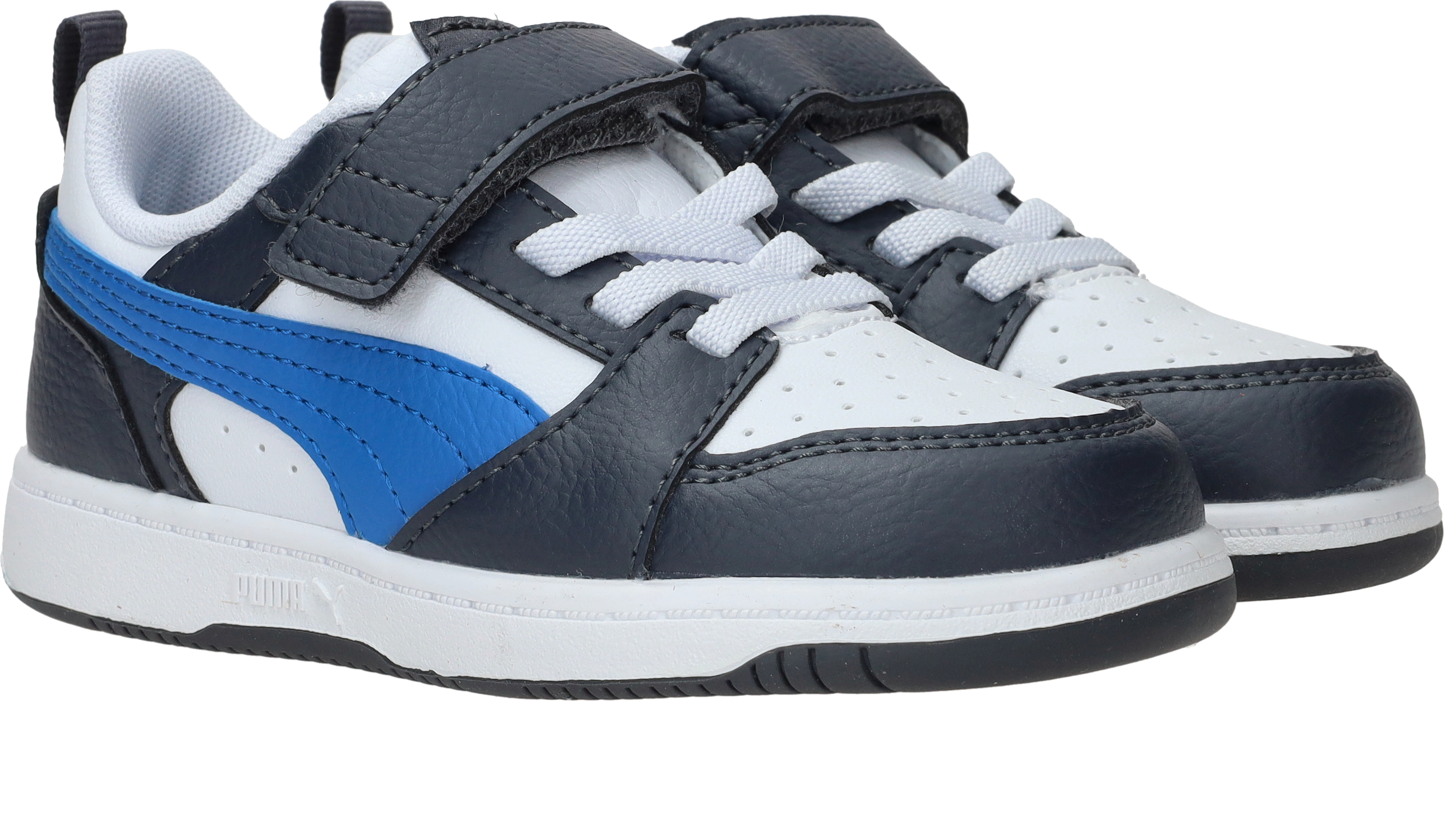 Puma Rebound V6 Lo, Blauw (2)