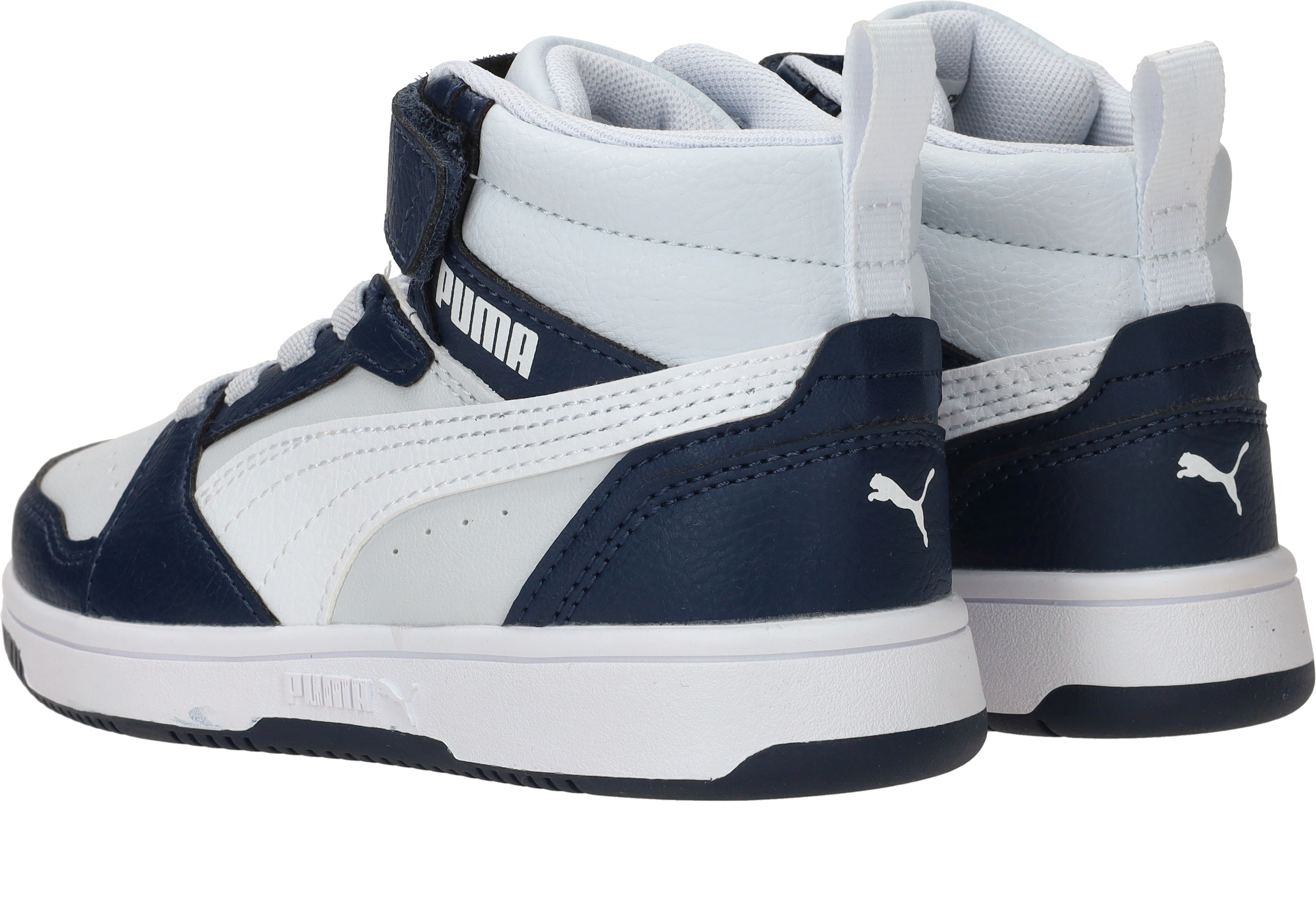 Puma Rebound V6 Mid, Blauw (3)