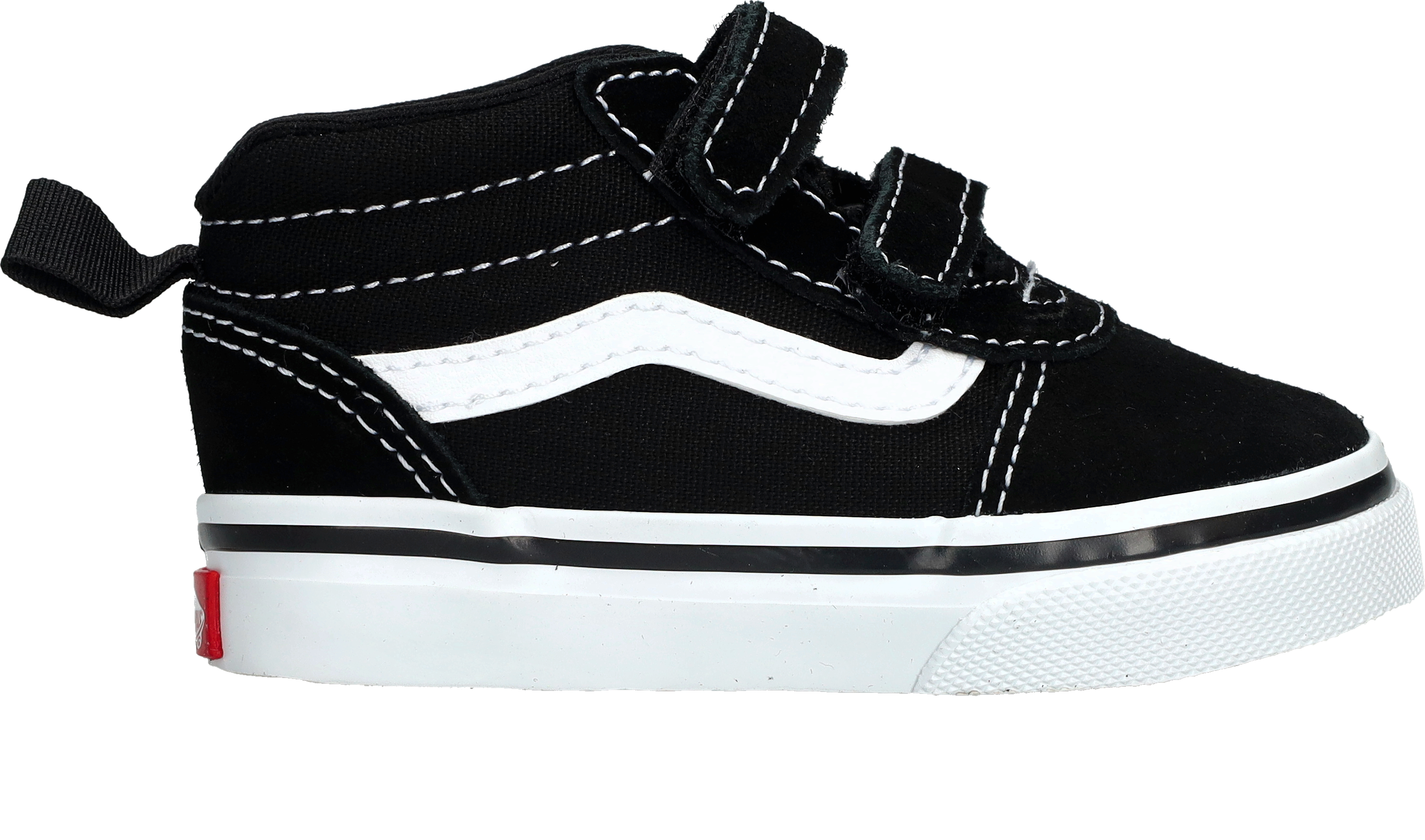 Vans Ward Mid V Sneakers Meisjes Zwart