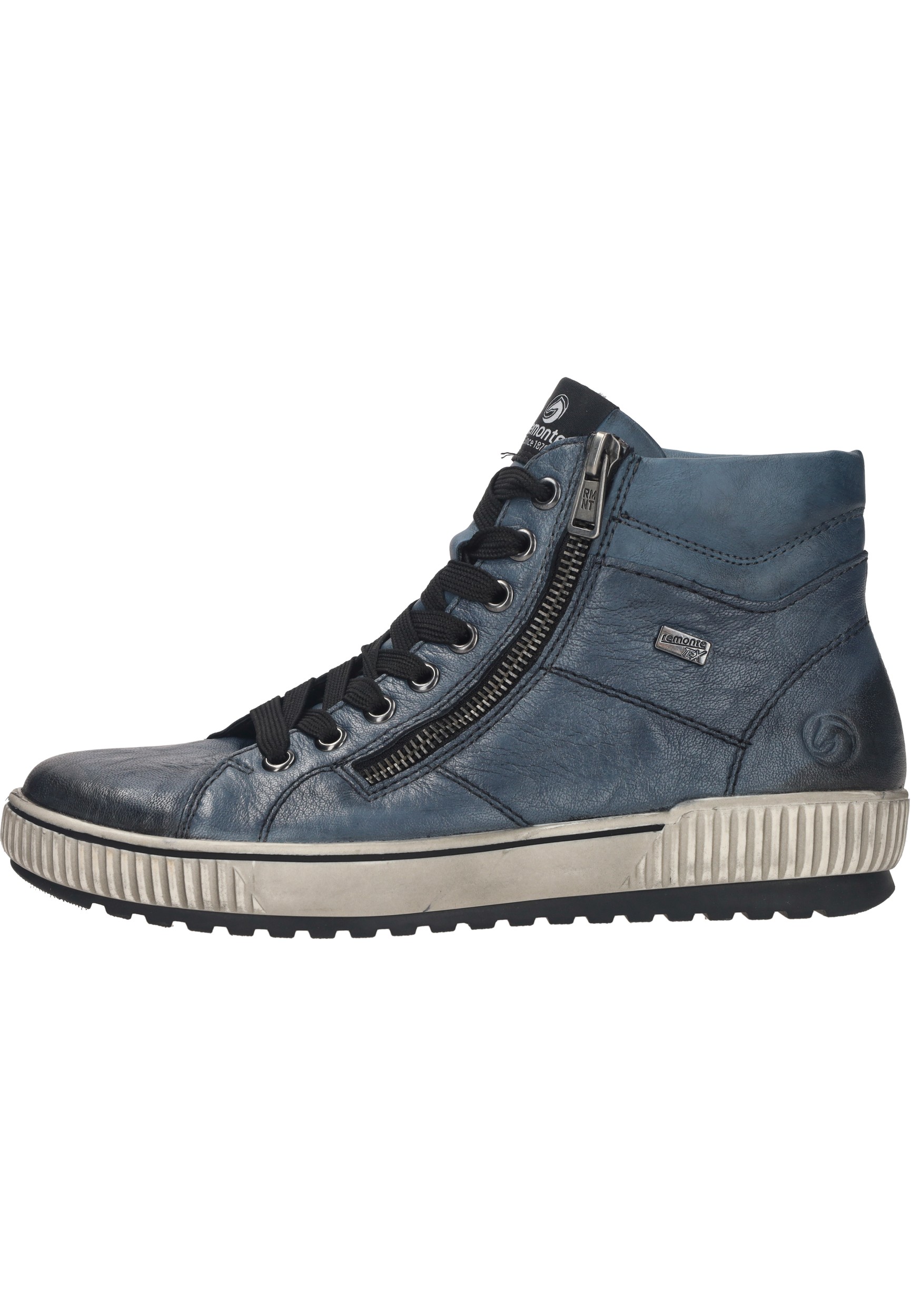 Remonte Veterschoenen Hoog Veterschoenen Hoog - blauw - Maat 44