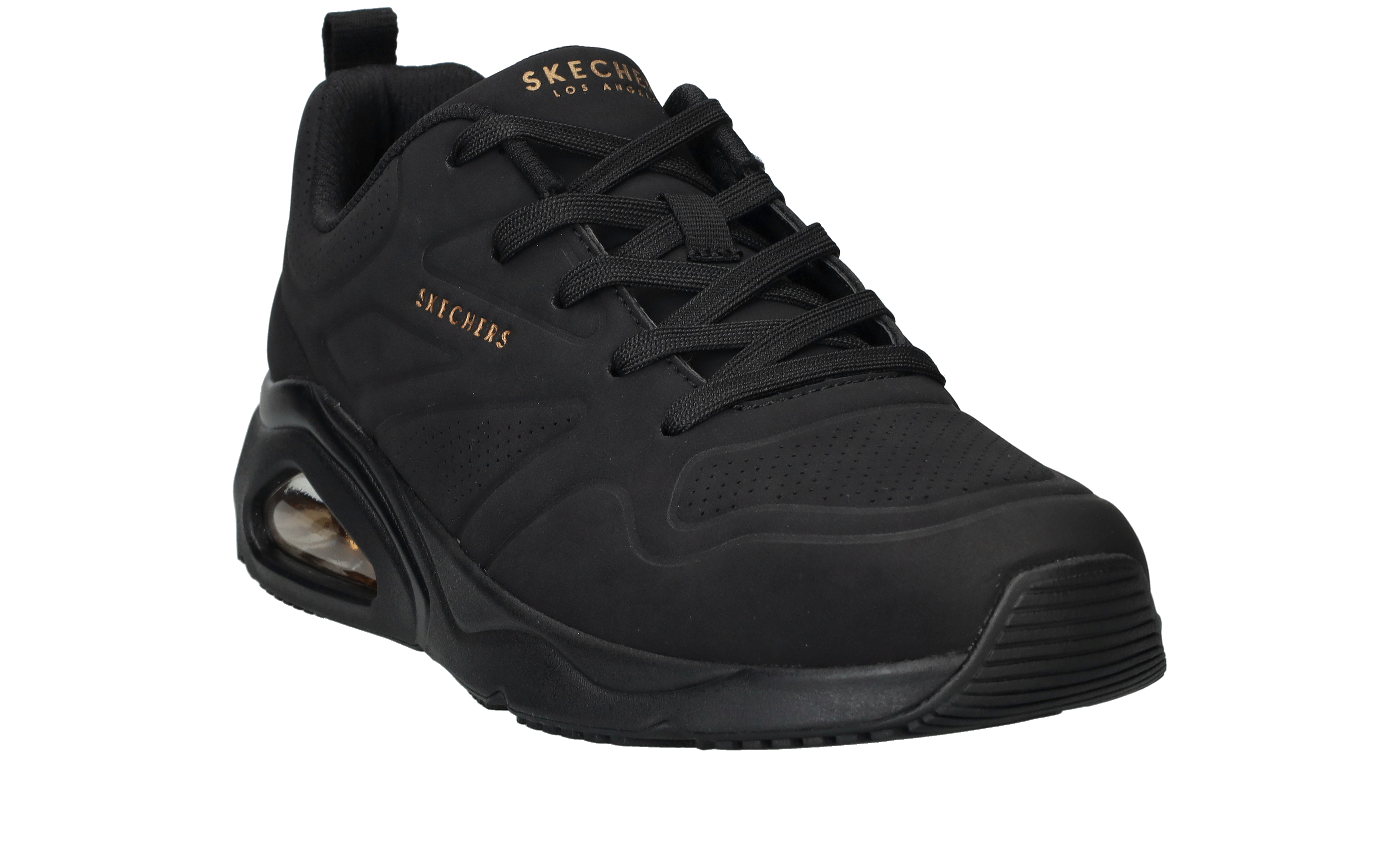 Skechers Uno High Regards - Hoge sneakers voor dames - Zwart - Nelson.nl