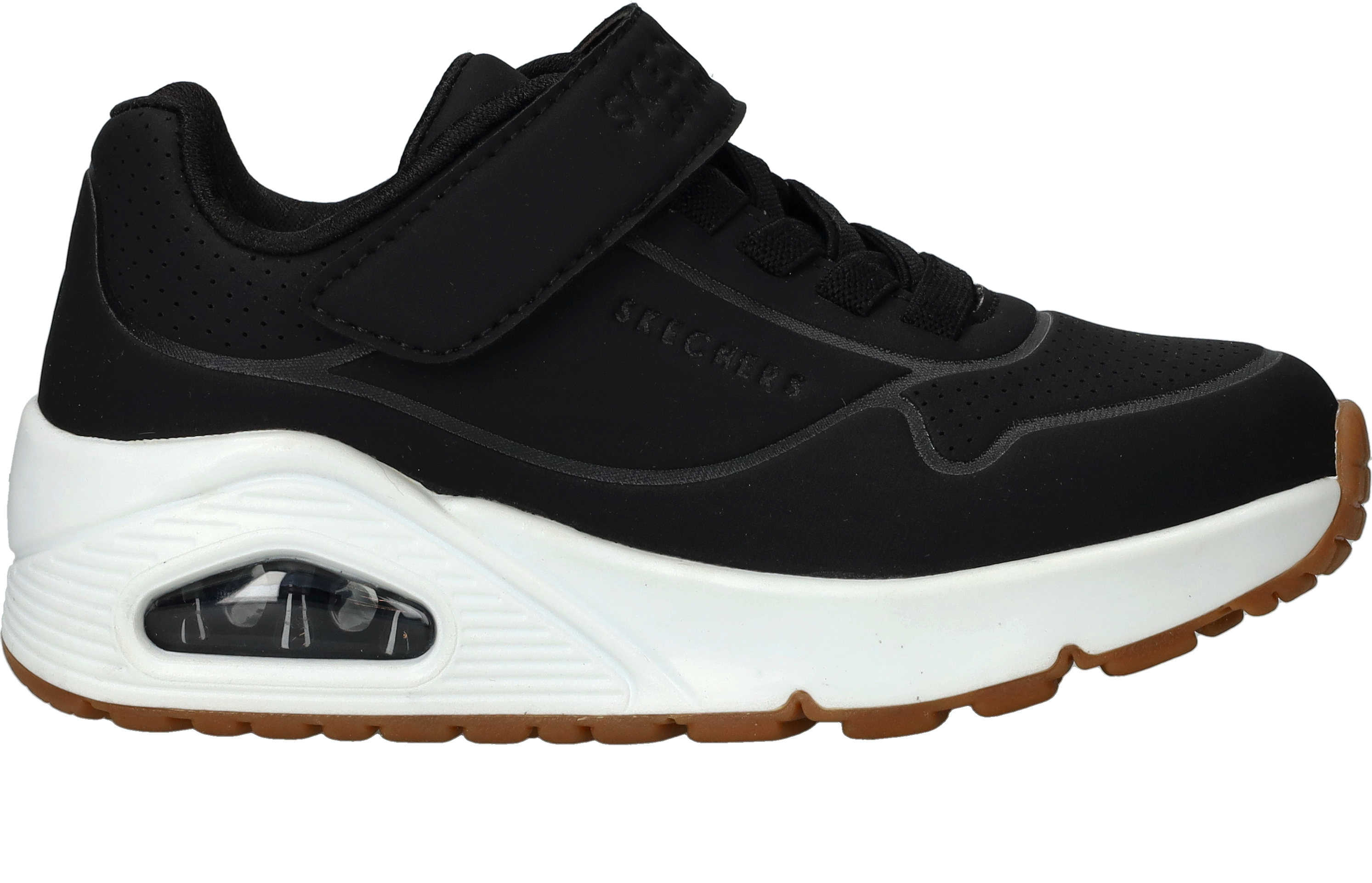 Skechers Uno Air Blitz sneakers jongens zwart