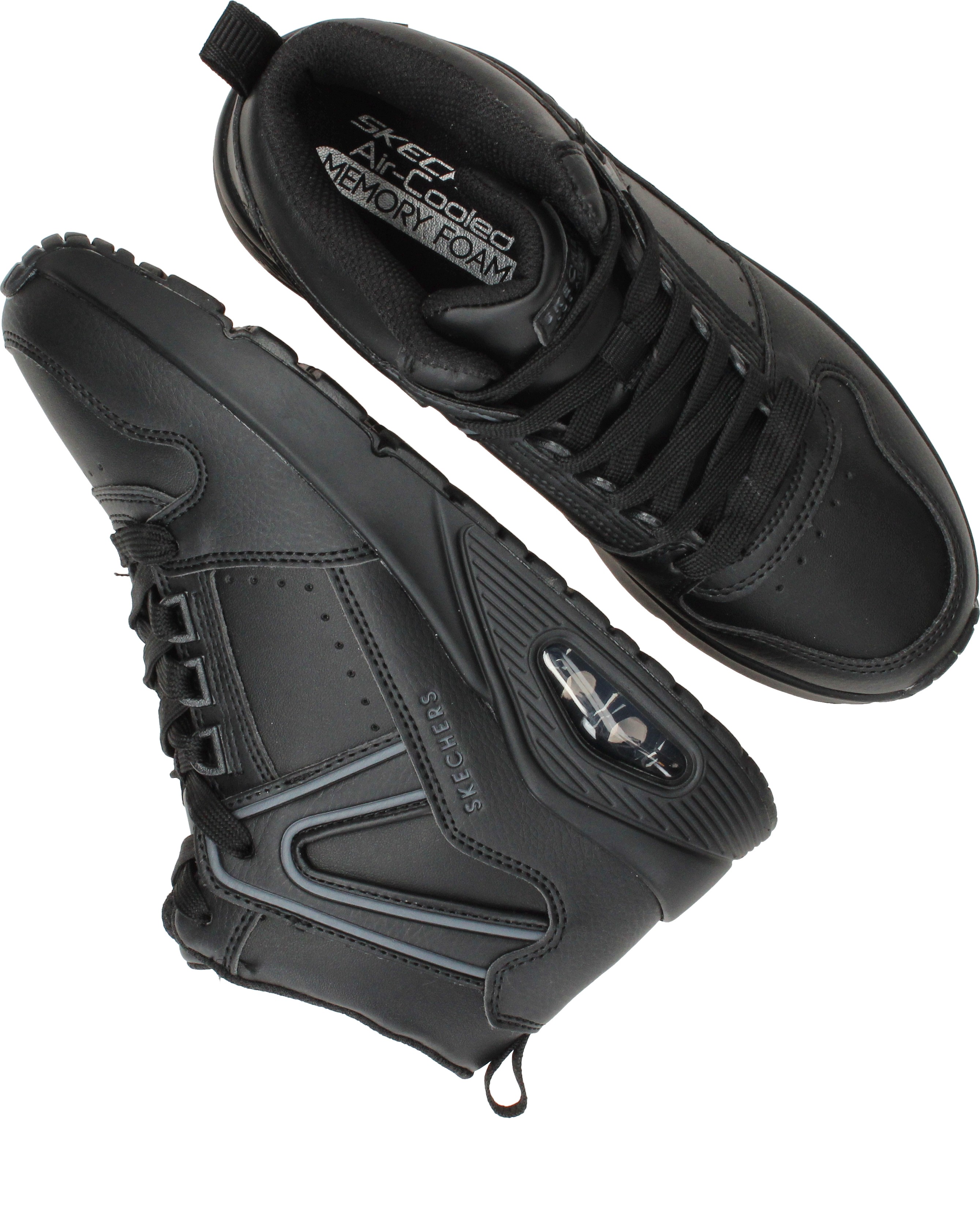 Skechers Uno Street Ryze Sneakers Zwart Jongens | Durlinger.com