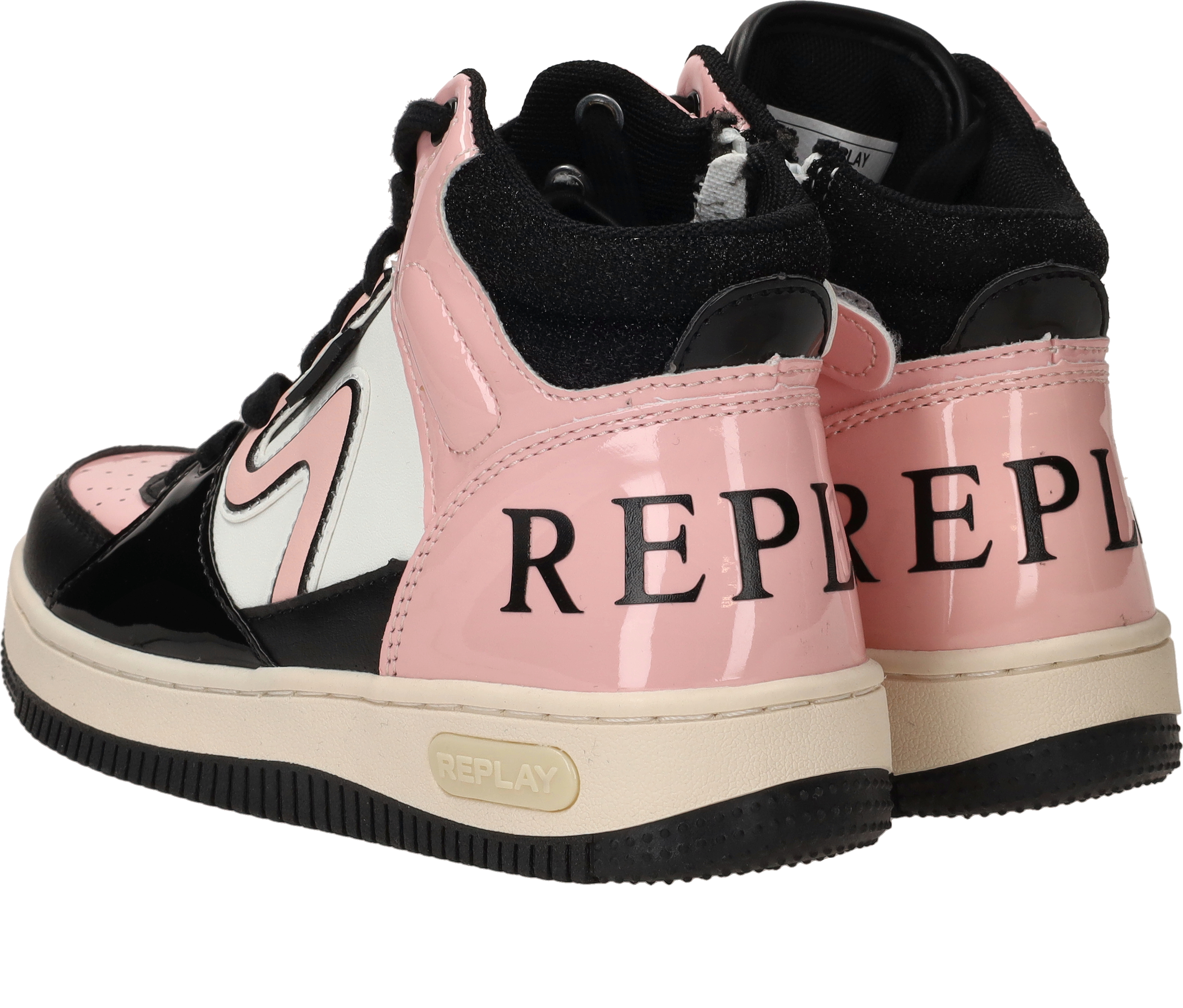 Replay Epic Jr MID 7 Sneakers  Zwart – foto 2