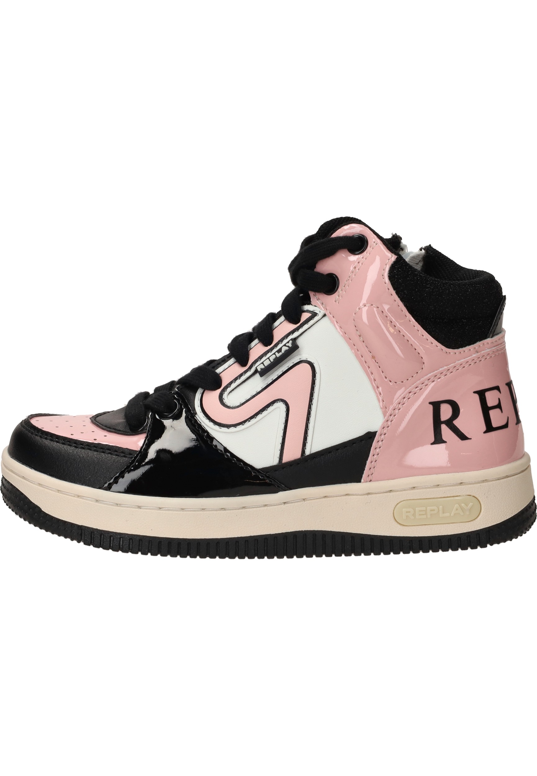 Replay Epic Jr MID 7 Sneakers  Zwart – foto 5
