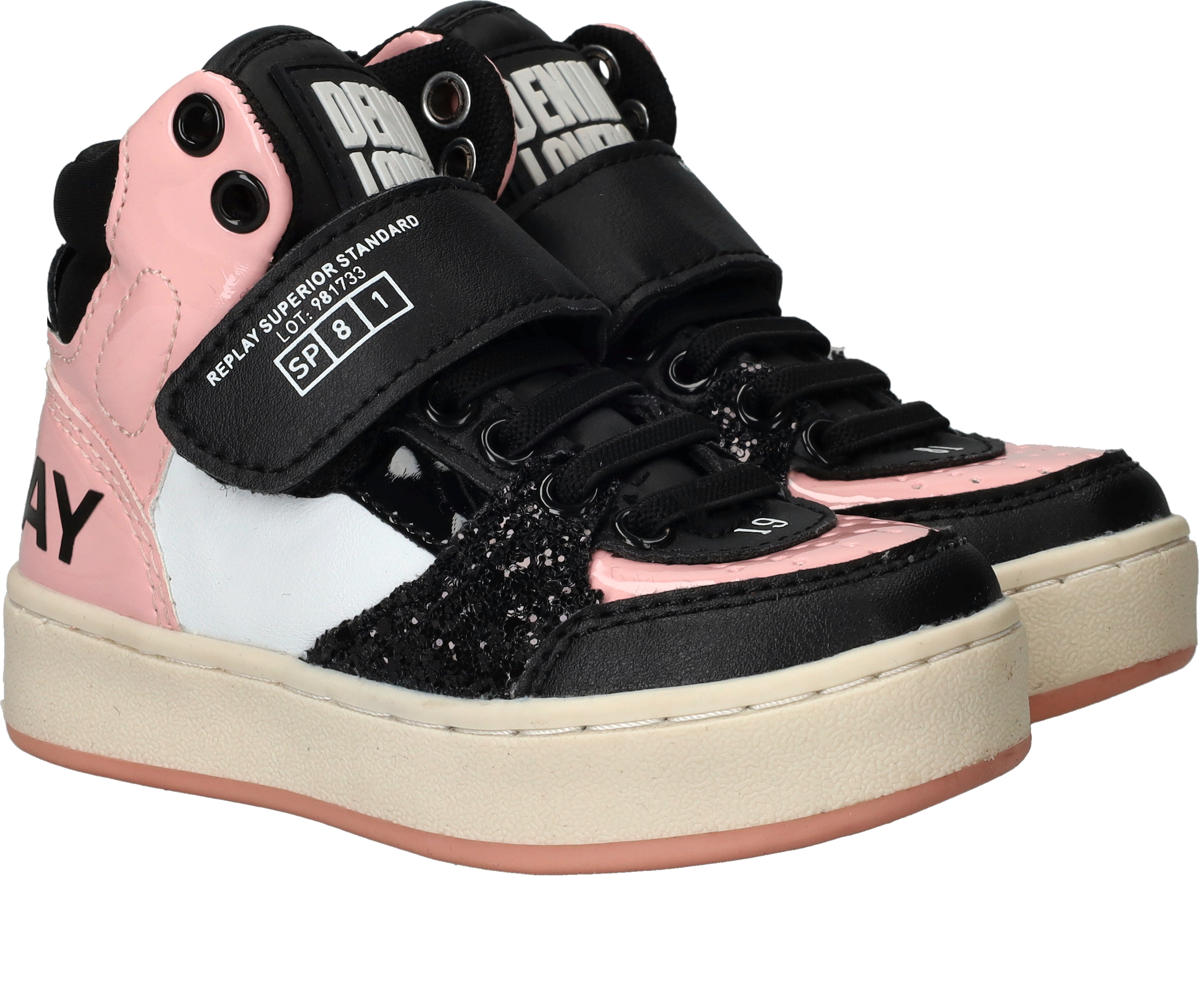 Replay Cobra Kid 1 Sneakers  Roze
