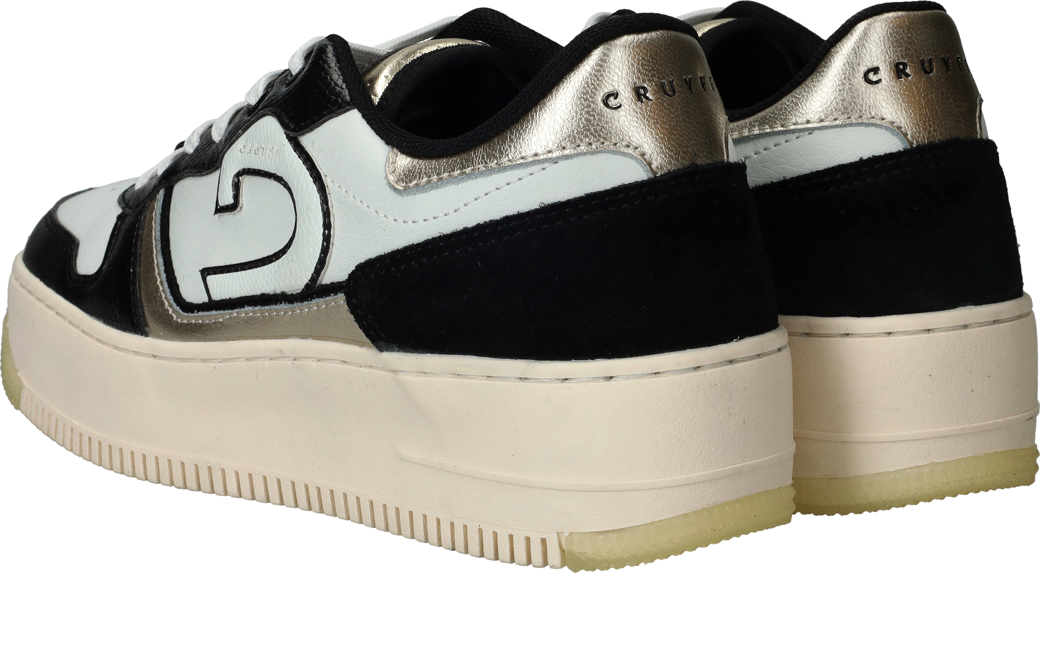 Cruyff Campo High Lux Tall Sneakers Dames Zwart – foto 2