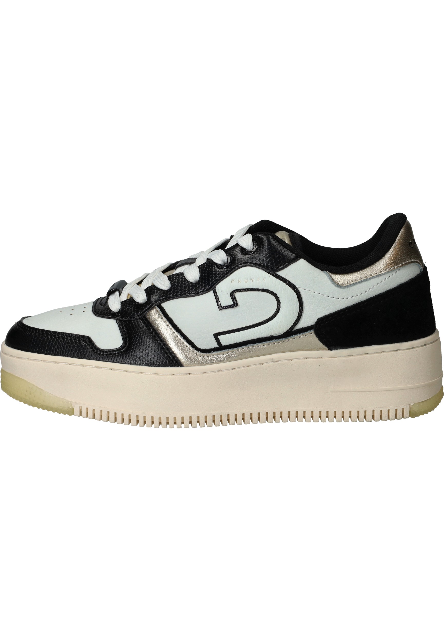 Cruyff Campo High Lux Tall Sneakers Dames Zwart – foto 5