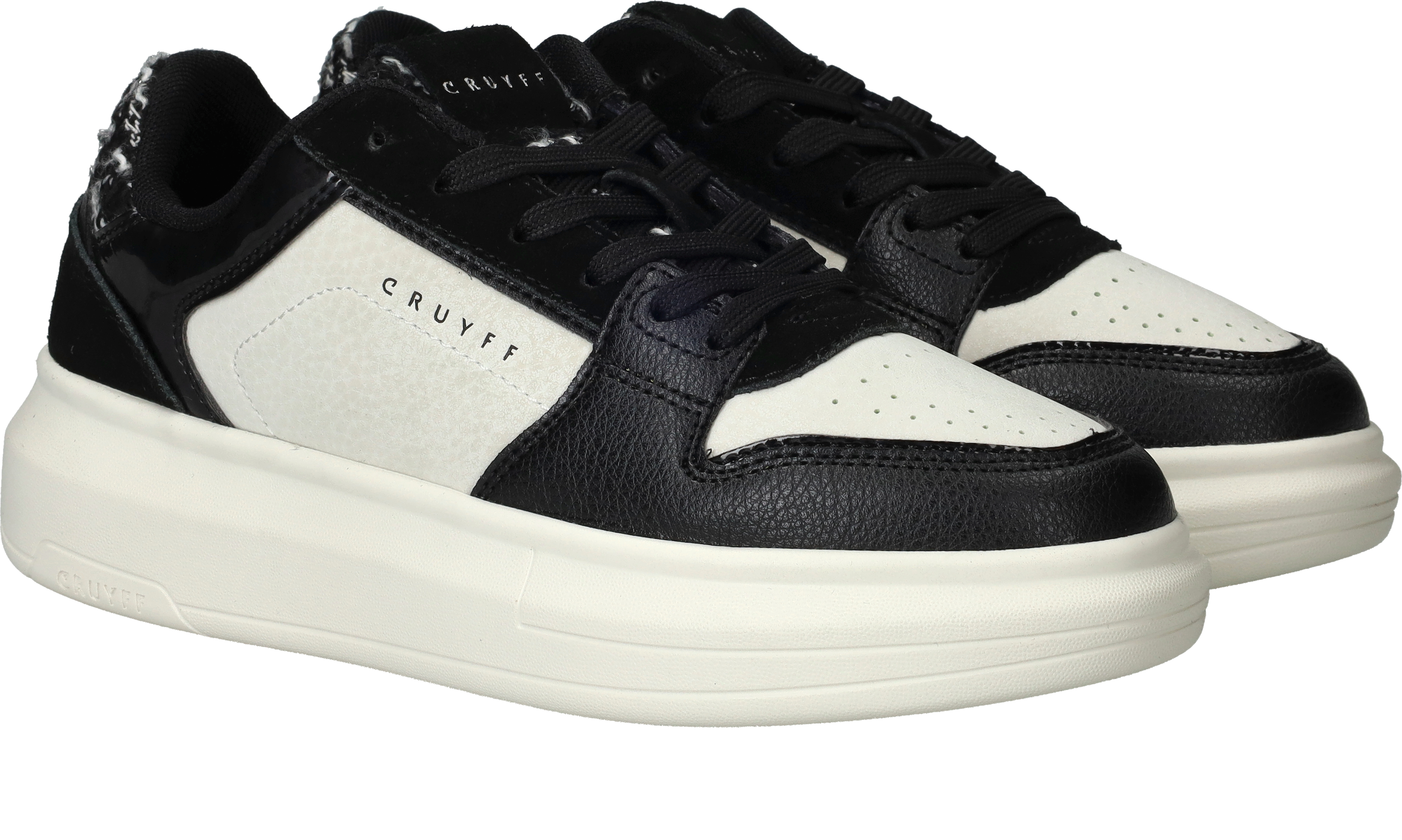 Cruyff Tennis Court Sneakers Dames Zwart