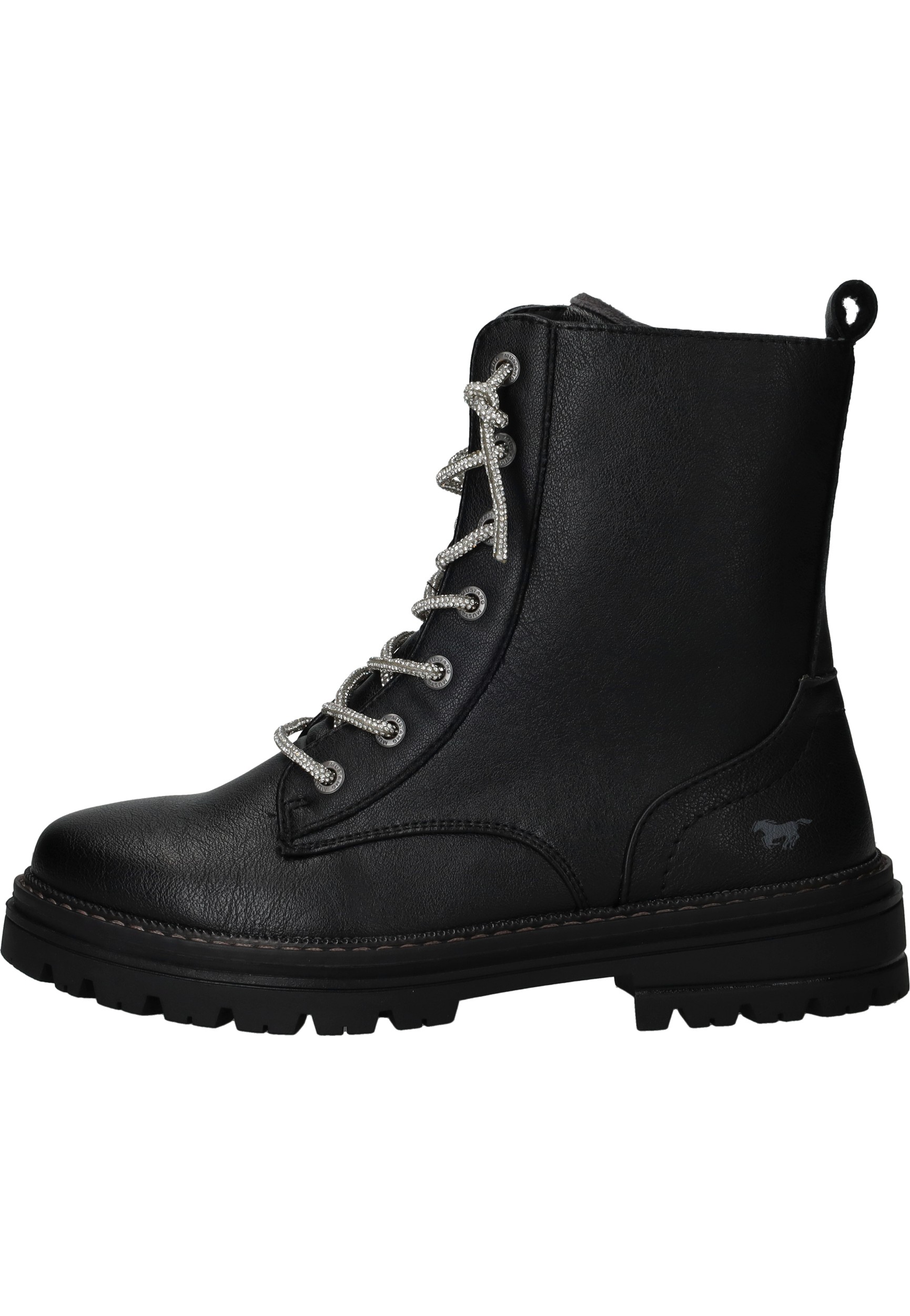 Mustang Veterboots Dames Zwart