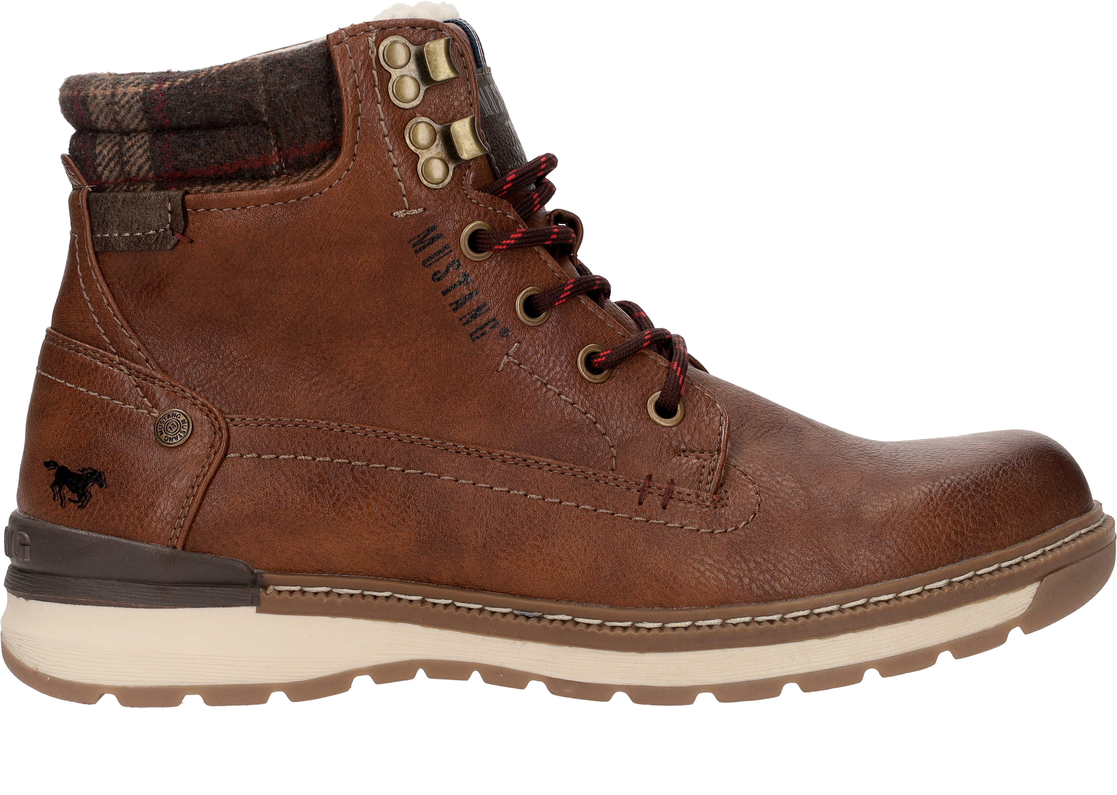 Mustang Veterboots Heren Cognac