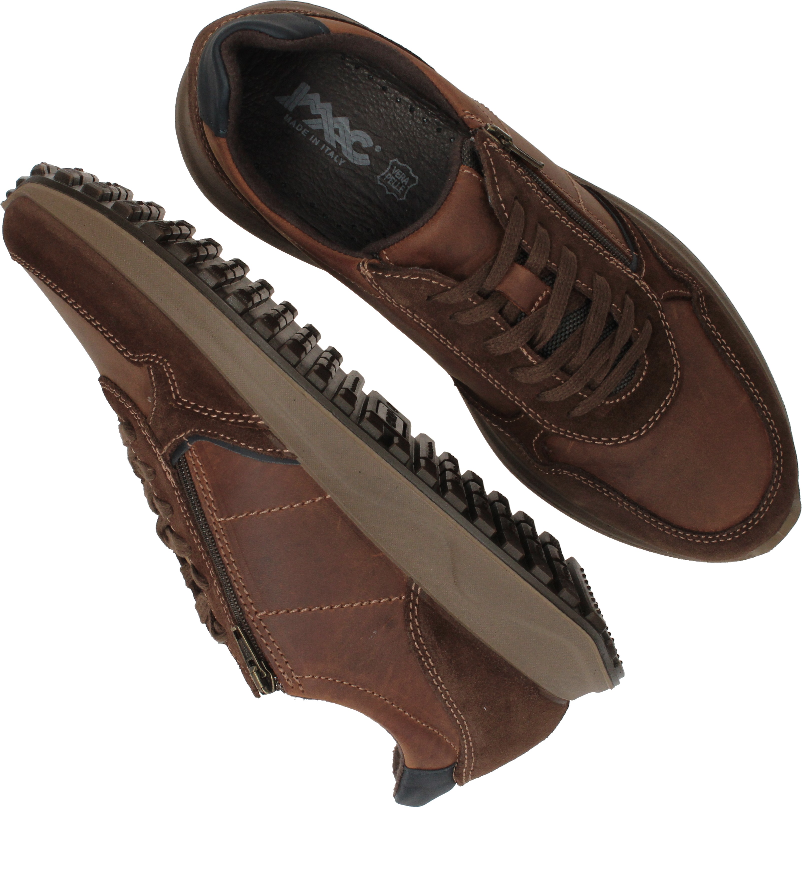 Imac Sneakers Heren Bruin – foto 3