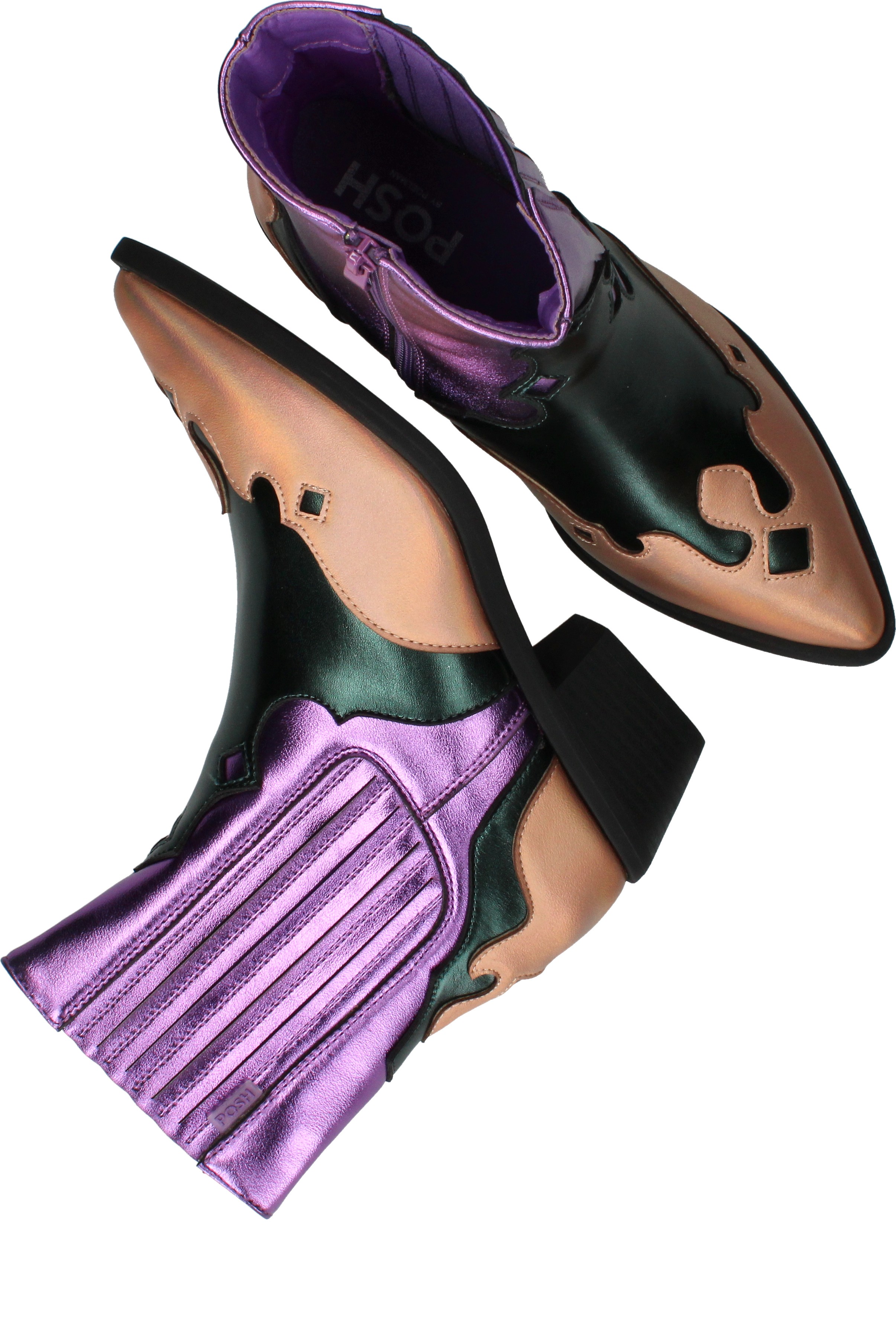POSH By Poelman Westernboots Dames Multi – foto 3