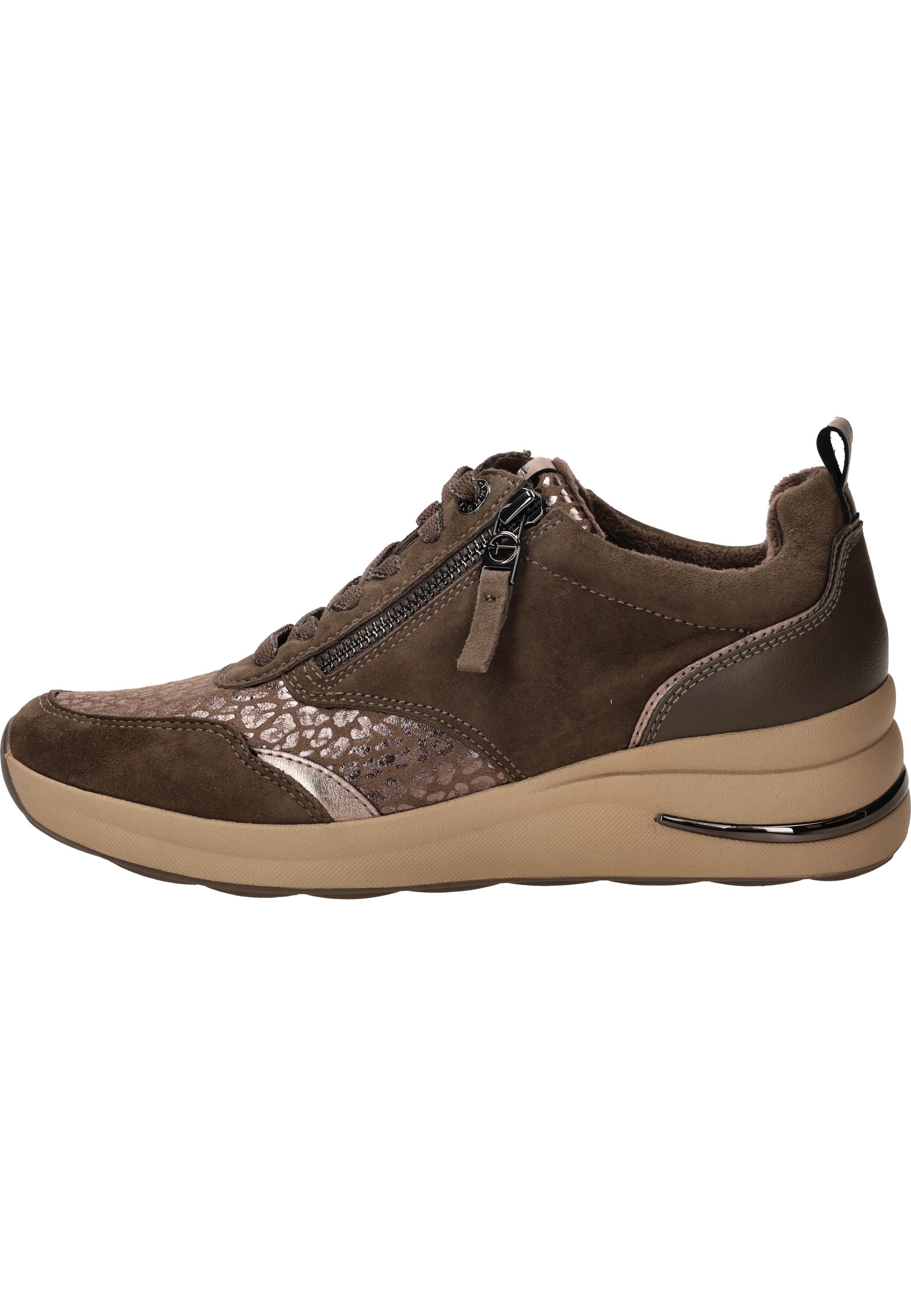 Tamaris Comfort Essentials Dames Sneakers - TAUPE - Maat 36