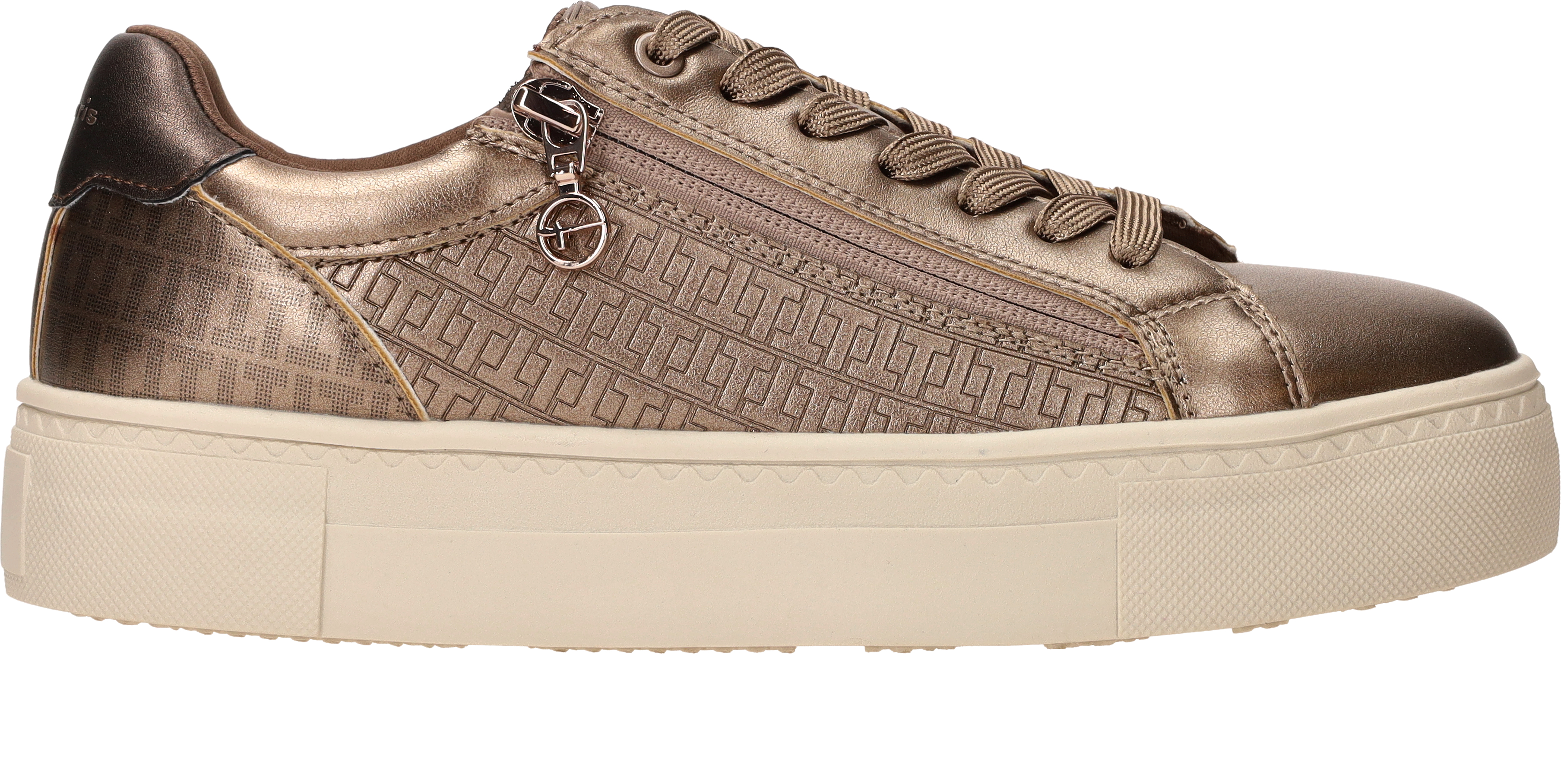 Tamaris Sneakers Dames Taupe