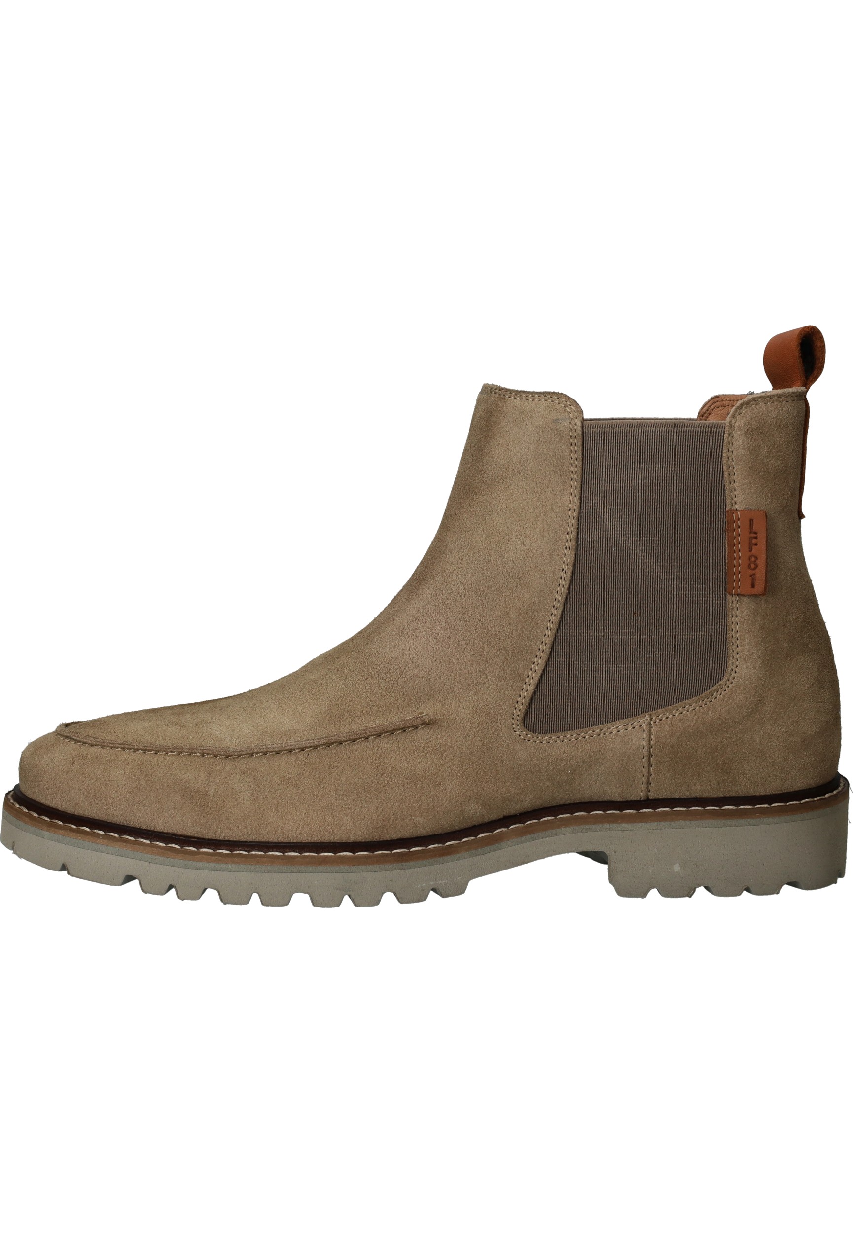 LOFF 1881 Chelseaboots Heren Beige – foto 5