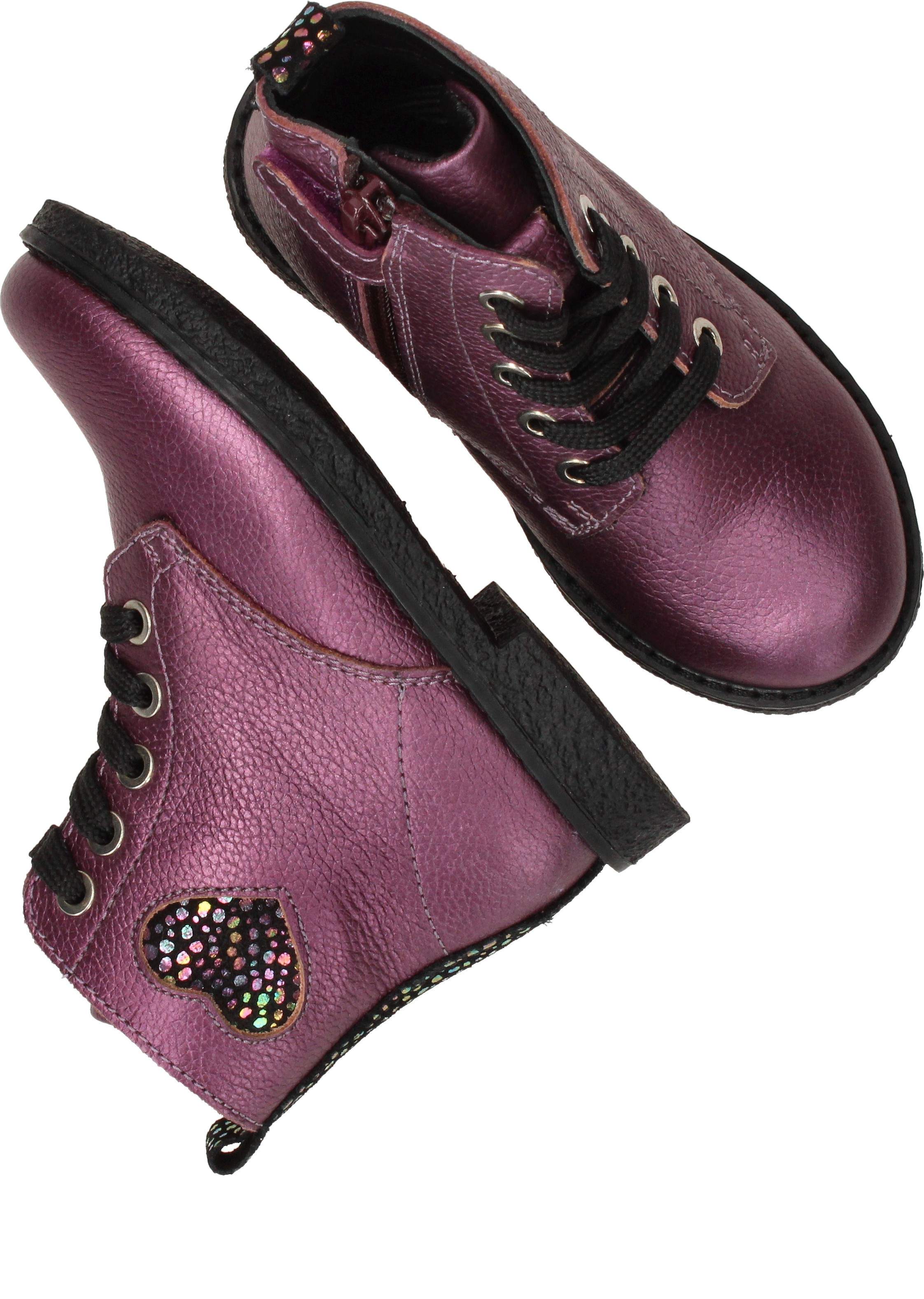 IK-KE Veterboots  Paars – foto 3