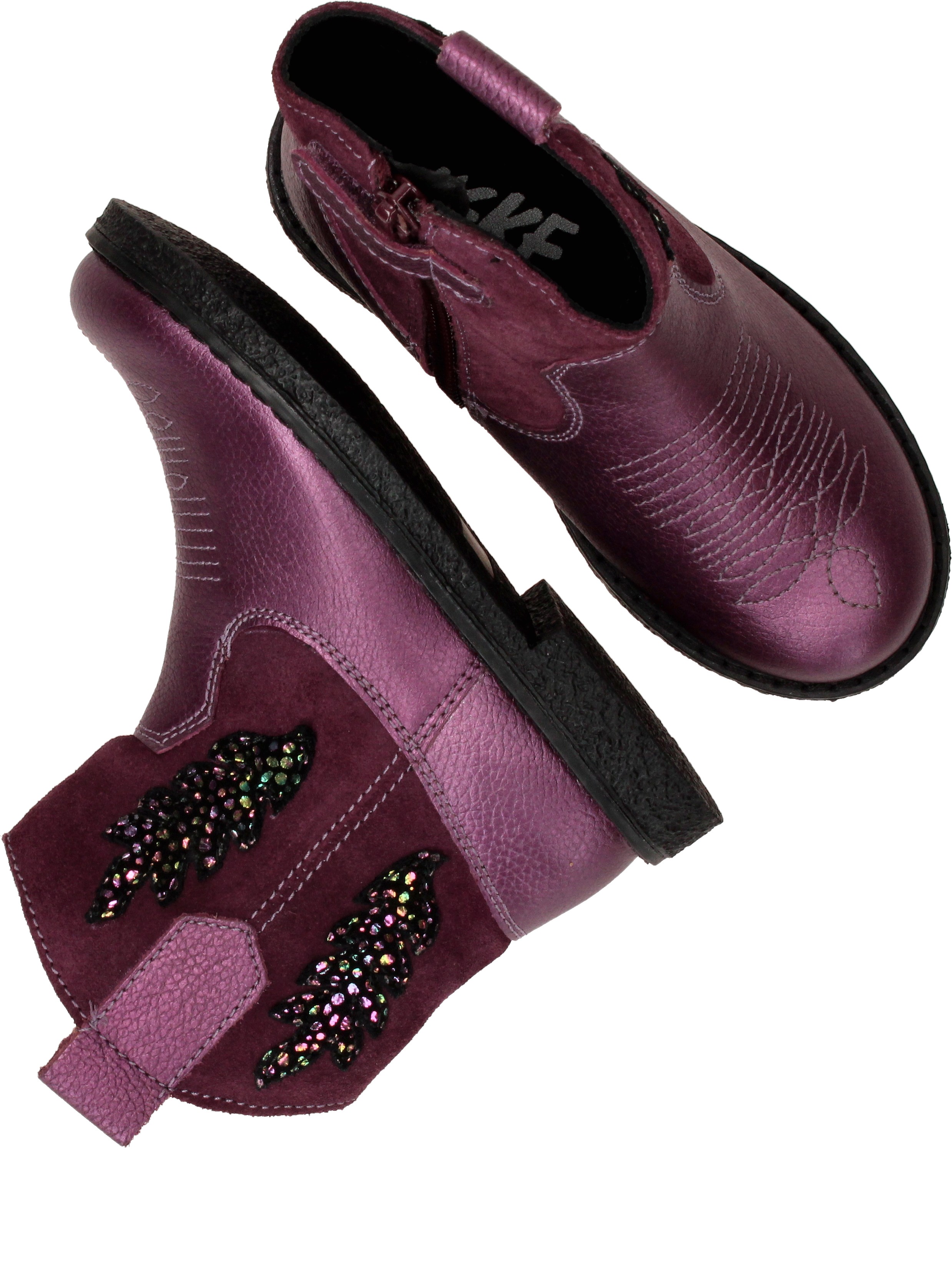 IK-KE Westernboots  Paars – foto 3