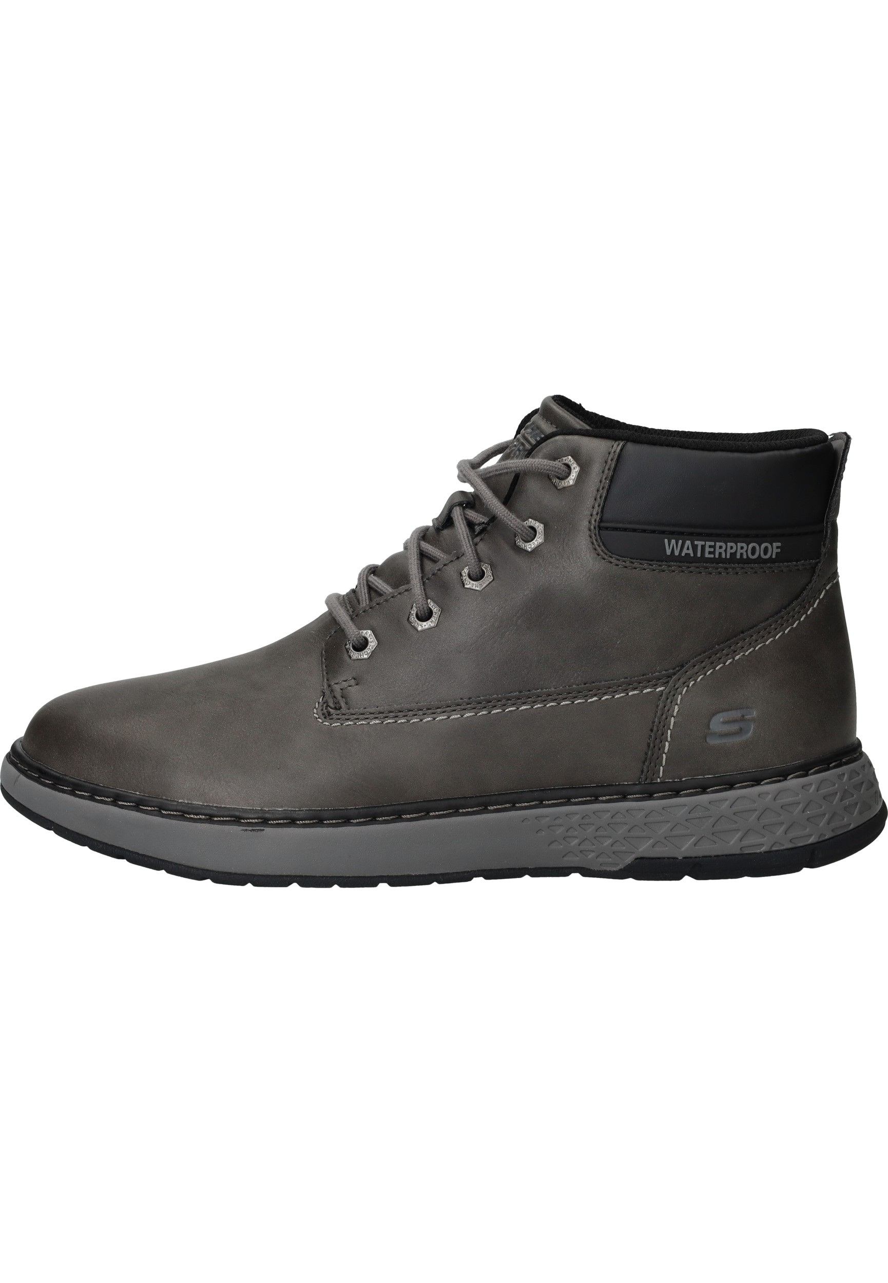 Skechers Garlan Deno Waterproof Veterboots Heren Grijs