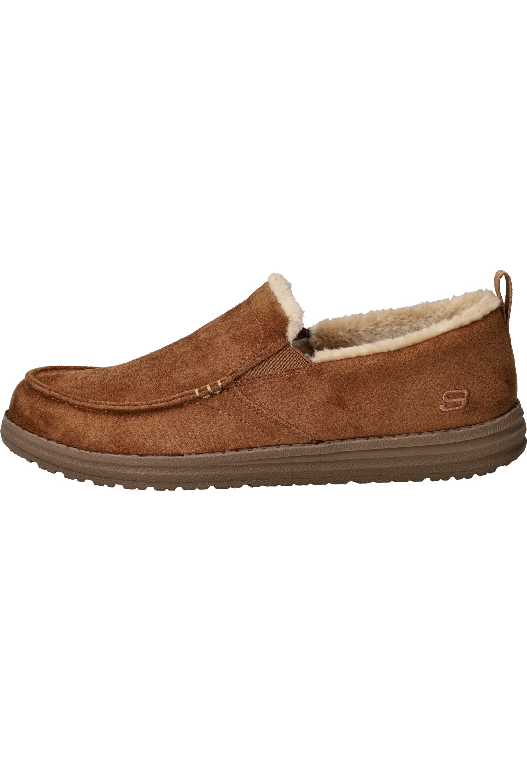 Skechers Melson heren pantoffel - Cognac - Maat 43