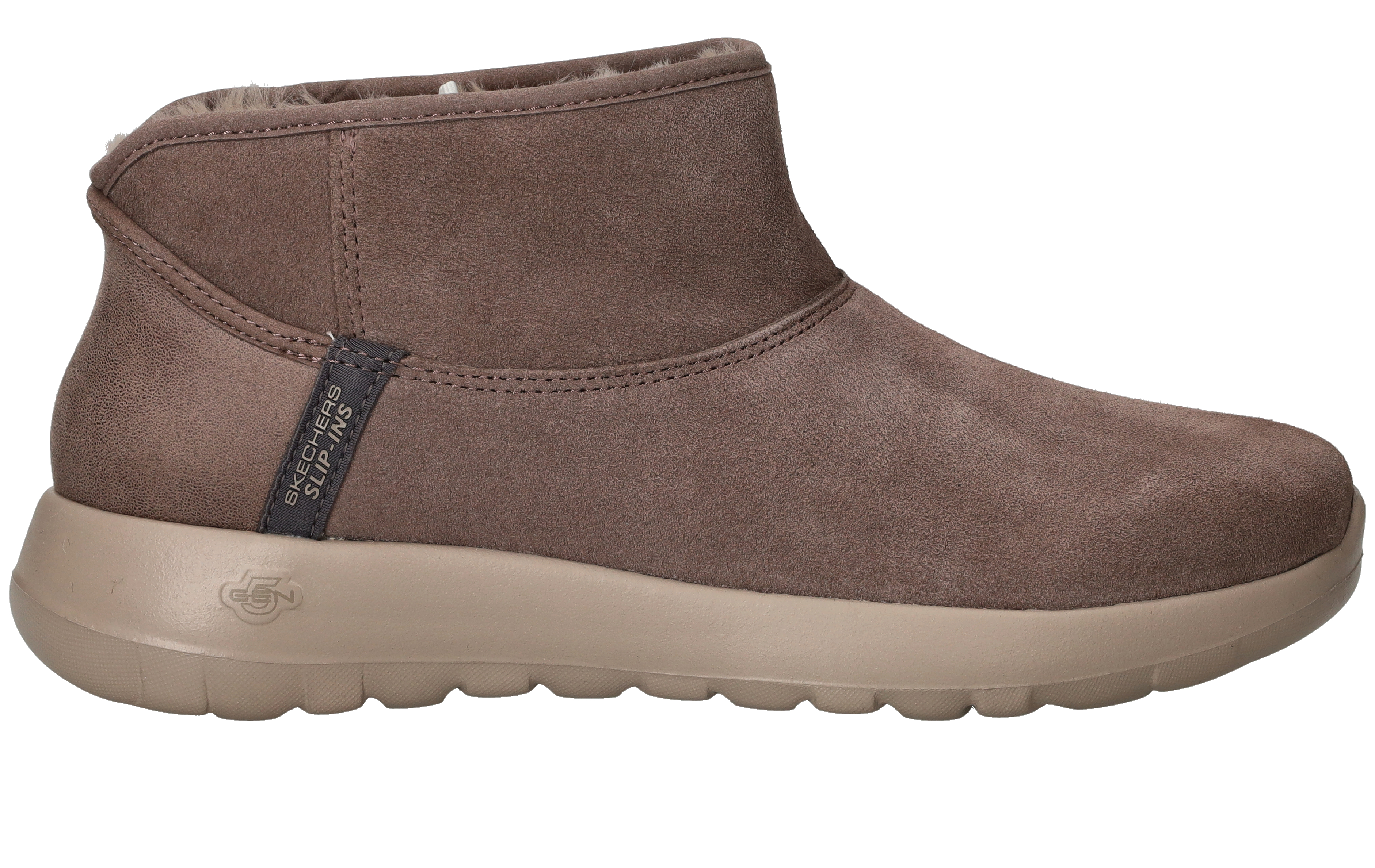 Skechers Slip-Ins On The Go Joy Boots Beige Dames | Durlinger.com
