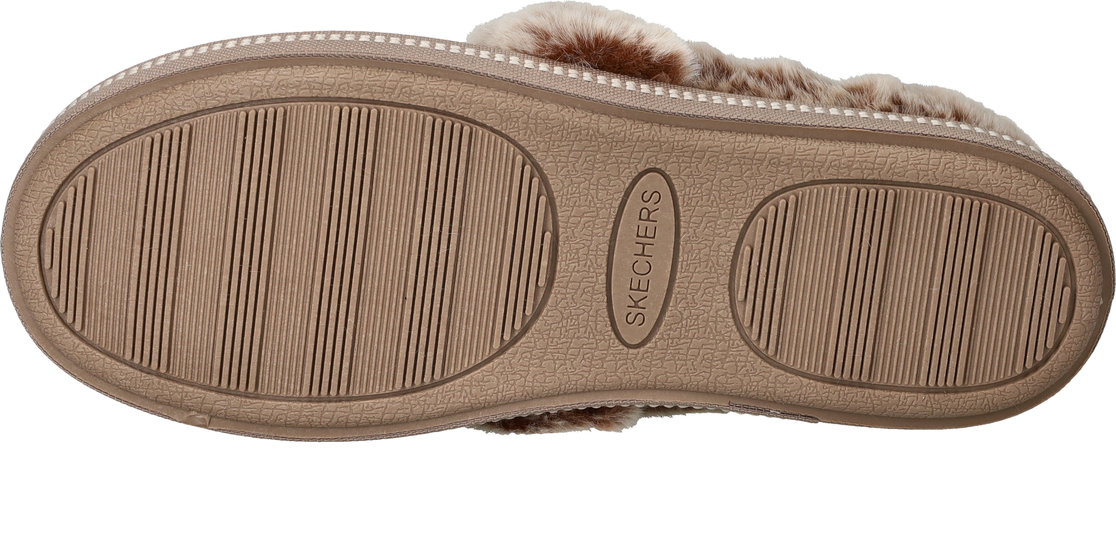 Skechers Cozy Campfire - Team Toasty Dames Sloffen - Taupe - Maat 36