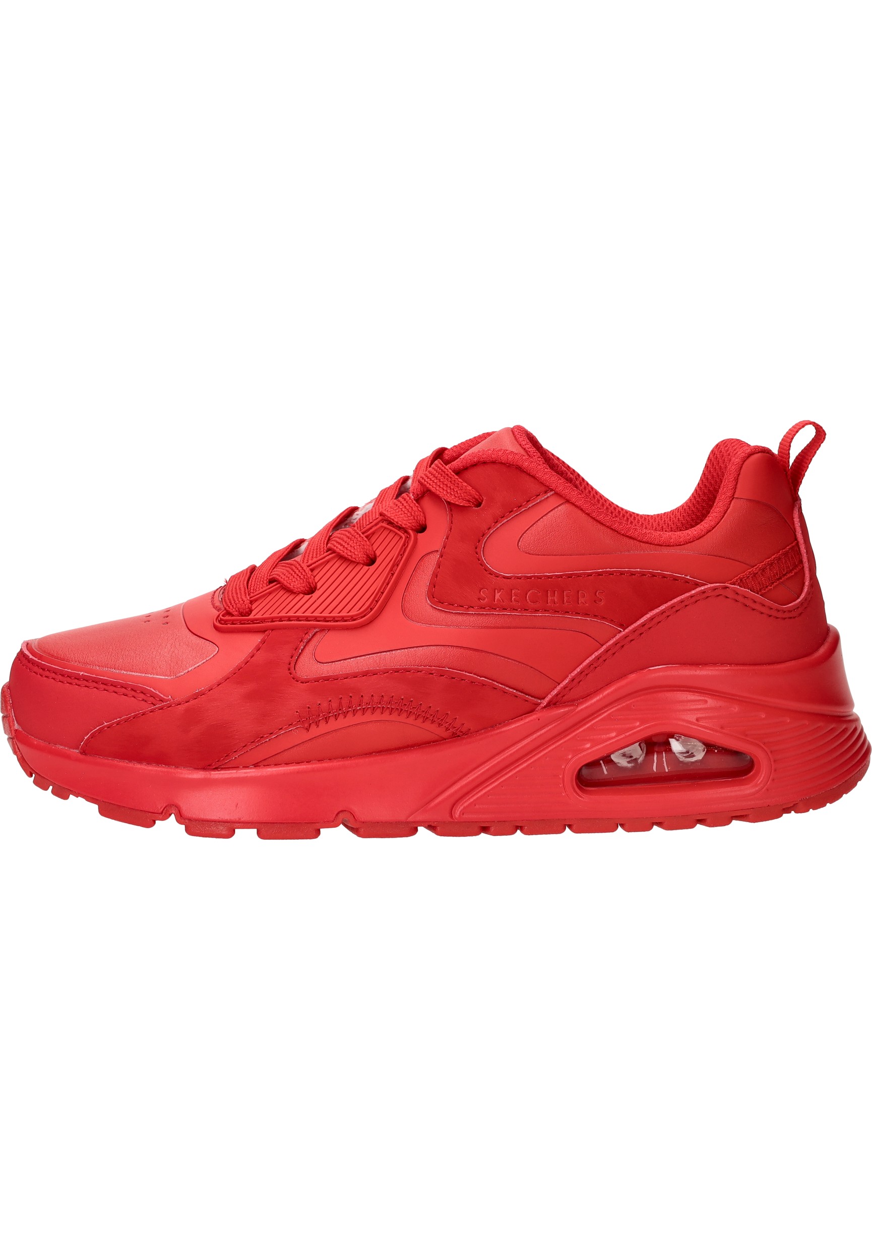 Skechers Uno Gen1 Sneakers rood Synthetisch - Maat 38