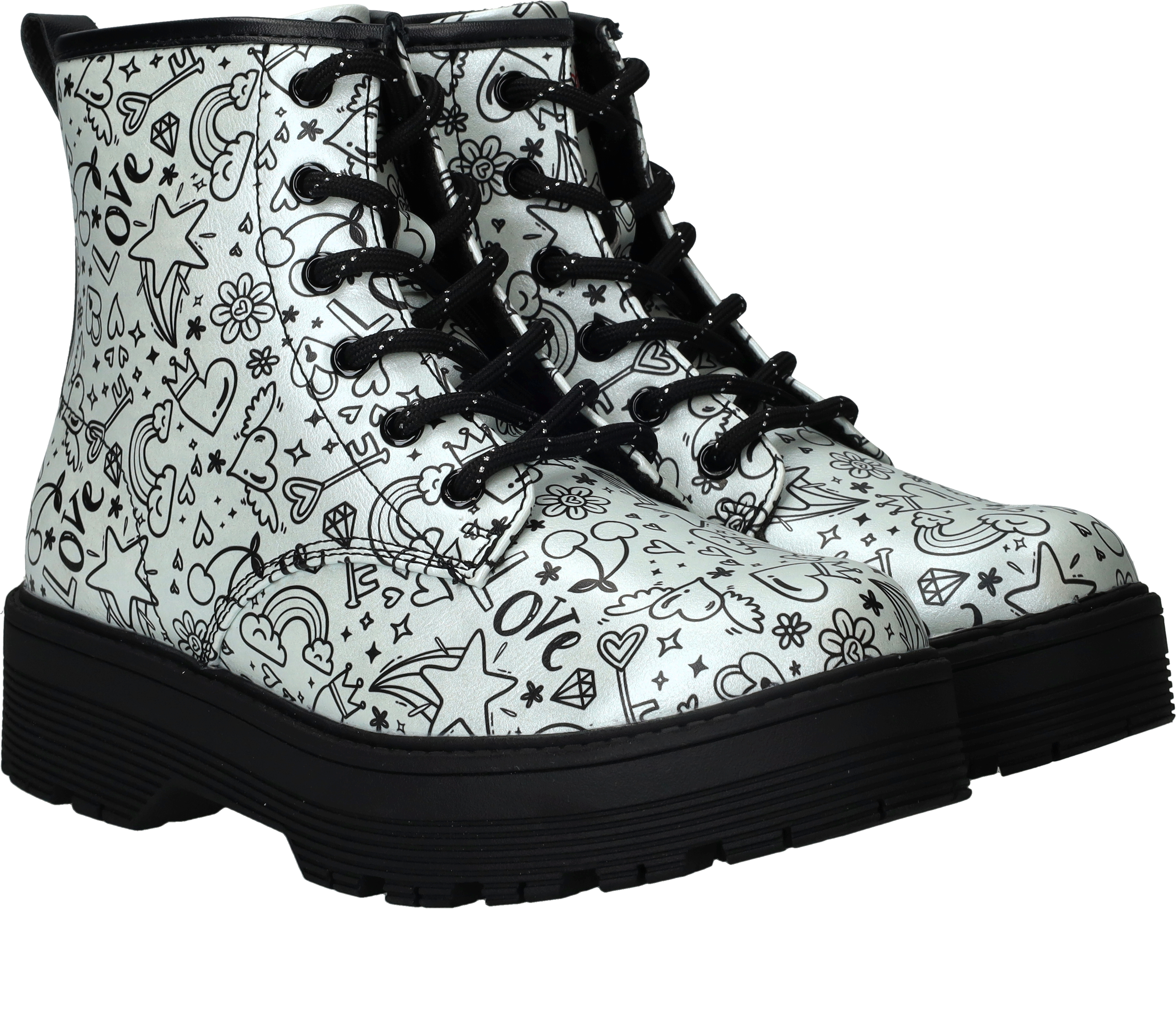 Skechers Gravlen Hi, Zilver (2)