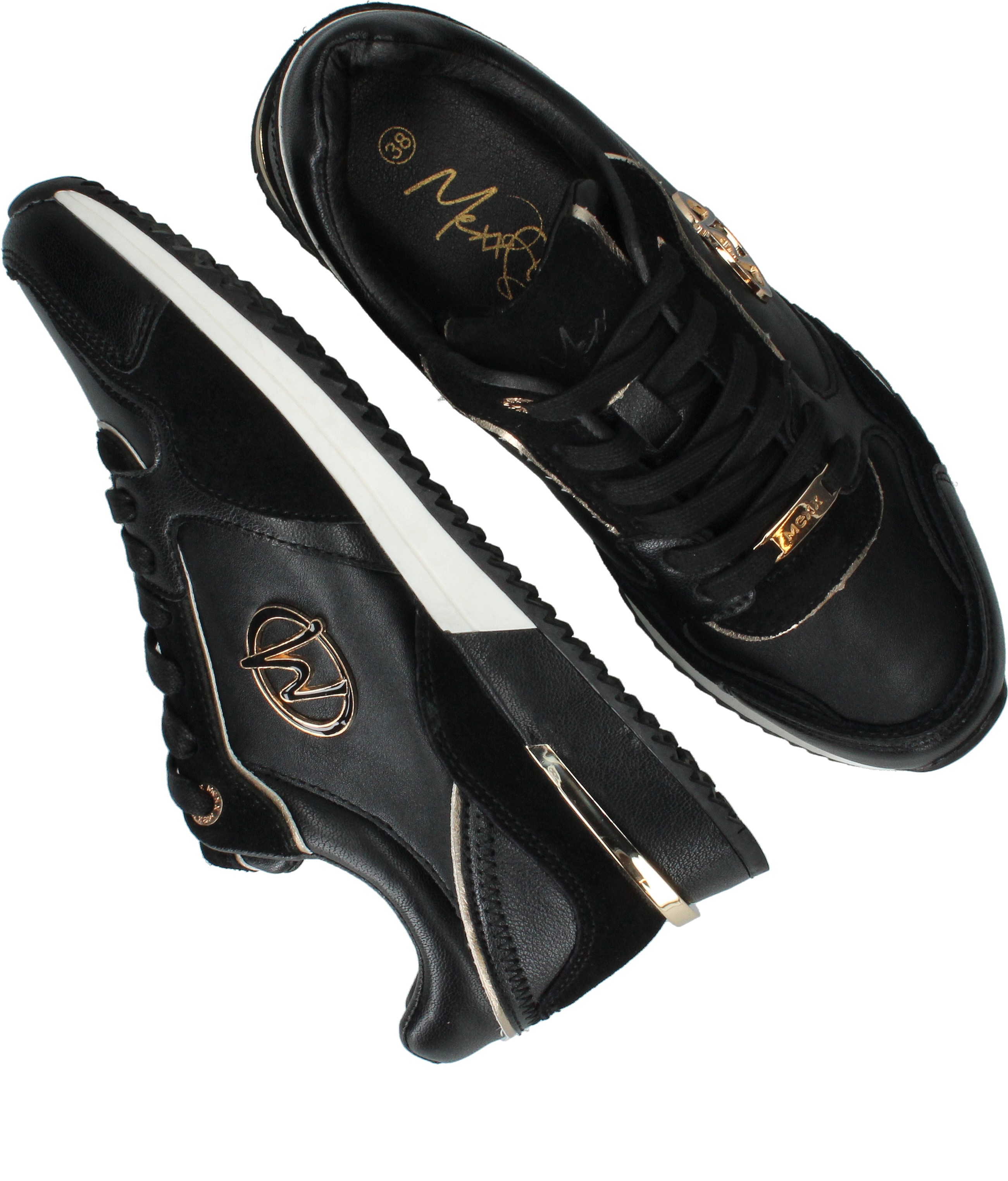 Mexx Plixy Ellen Sneakers Dames Zwart – foto 3