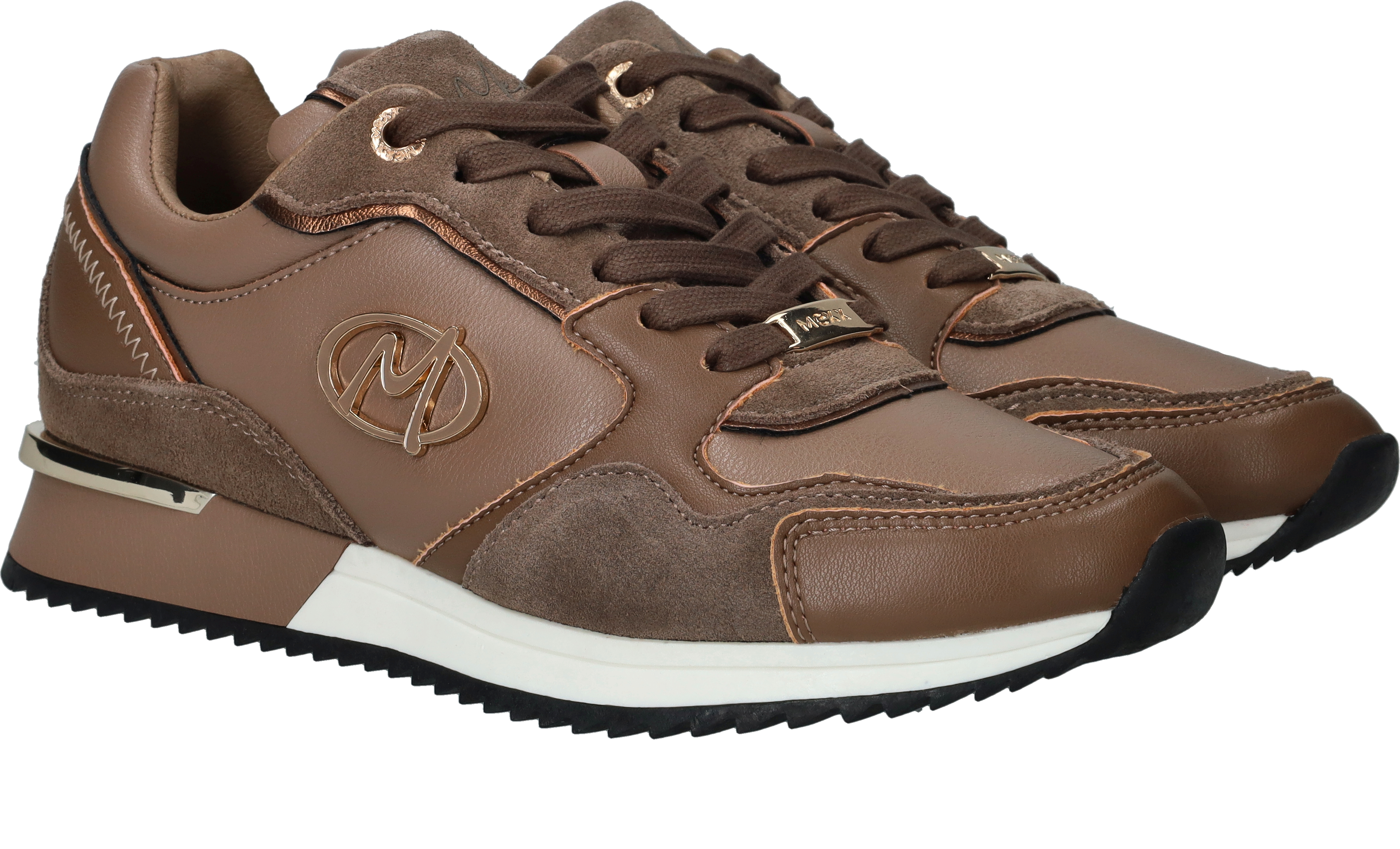 Mexx Plixy Ellen Sneakers Dames Taupe