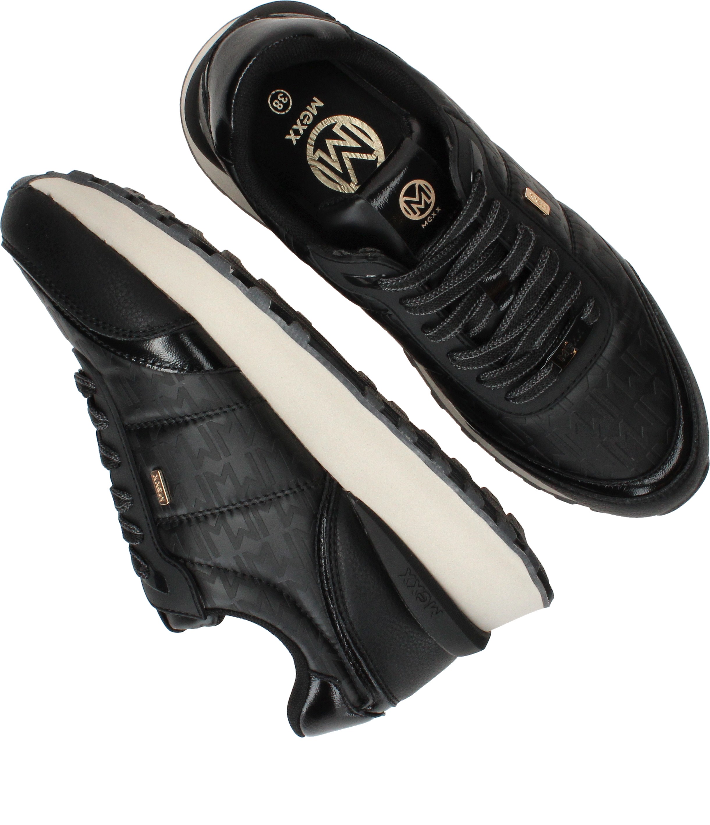 Mexx Phoenix Humper Sneakers  Zwart – foto 3
