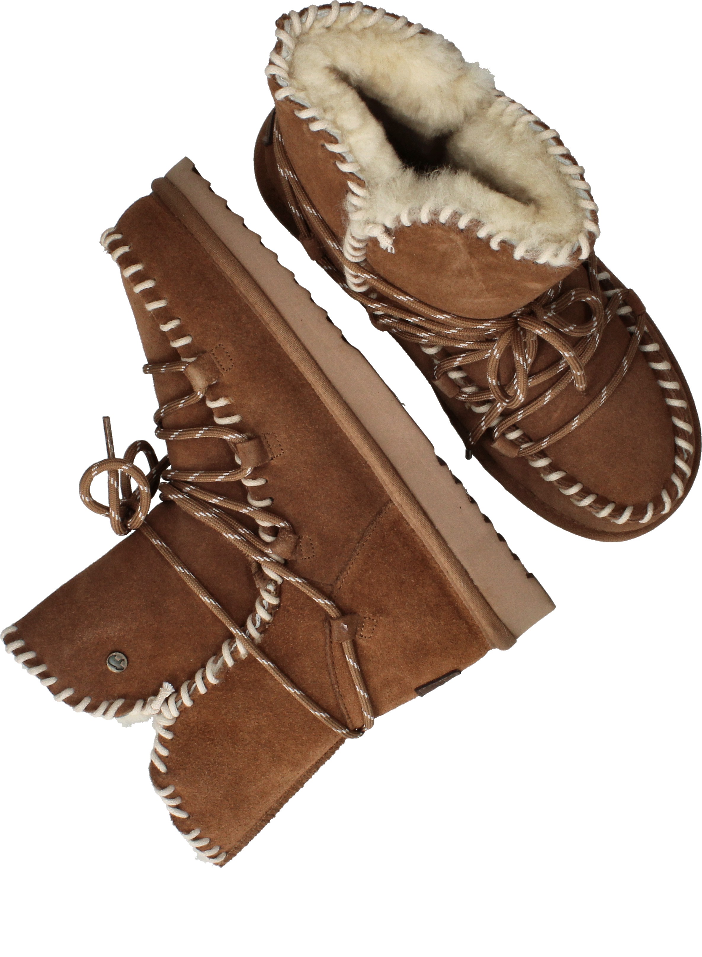 Warmbat Waturra Boots Cognac Dames | Durlinger.com