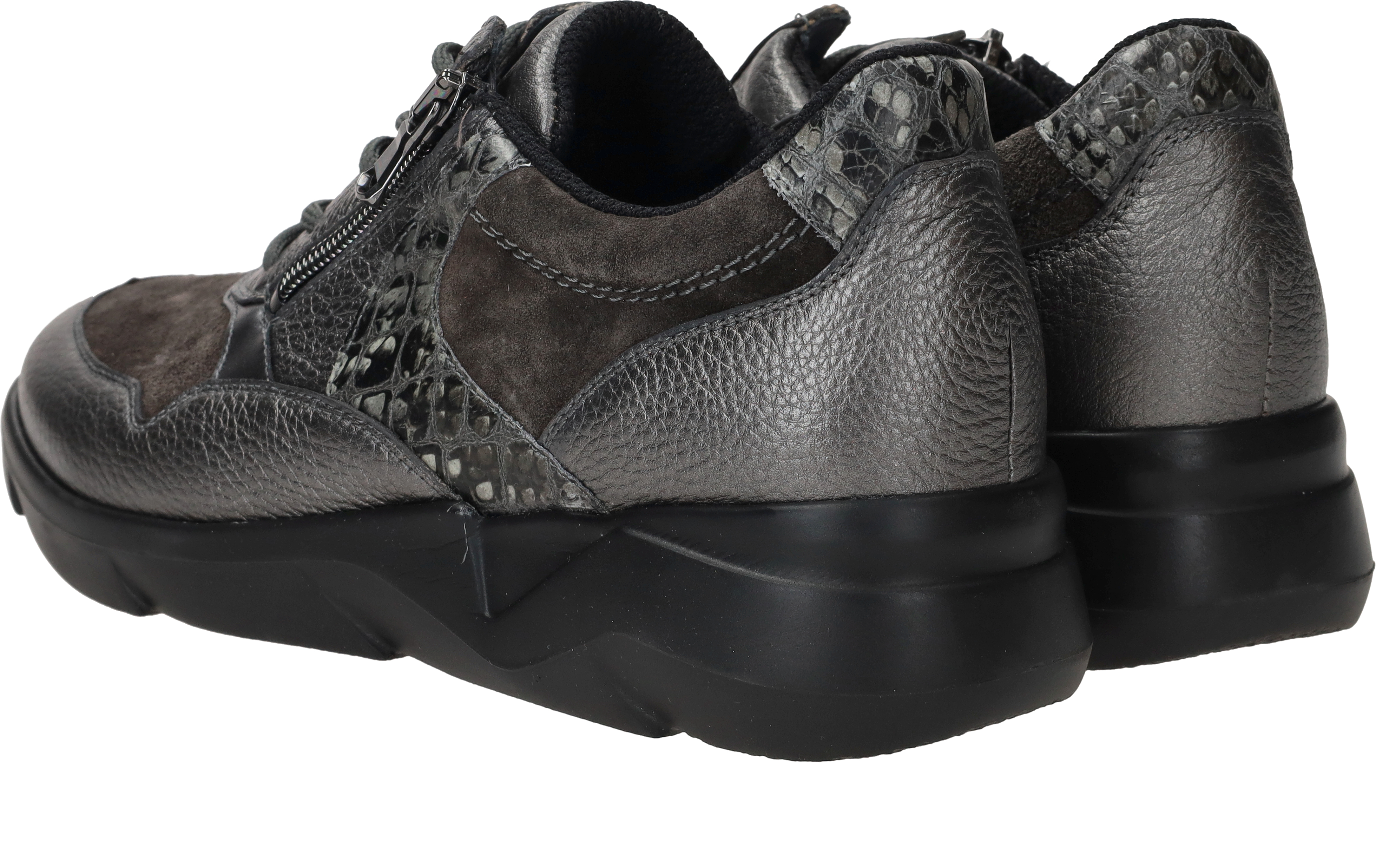 Waldlaufer Funky Sneakers Dames Zilver – foto 2