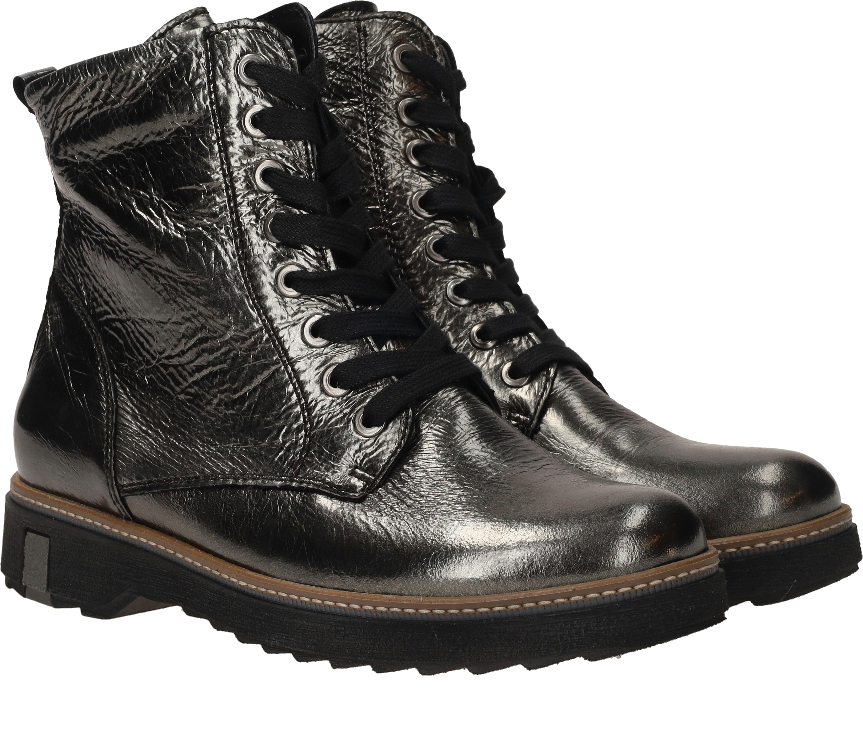 Waldlaufer Kitomi Veterboots Dames Goud